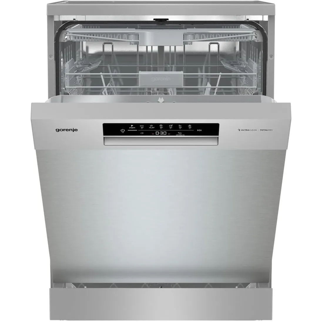 Gorenje GS643C90X Geschirrspüler/Freistehend/60 breite/16 Maßgedecke/6 Programme/TotalDry/FlexUse/Ecoprogramm/Automatik…
