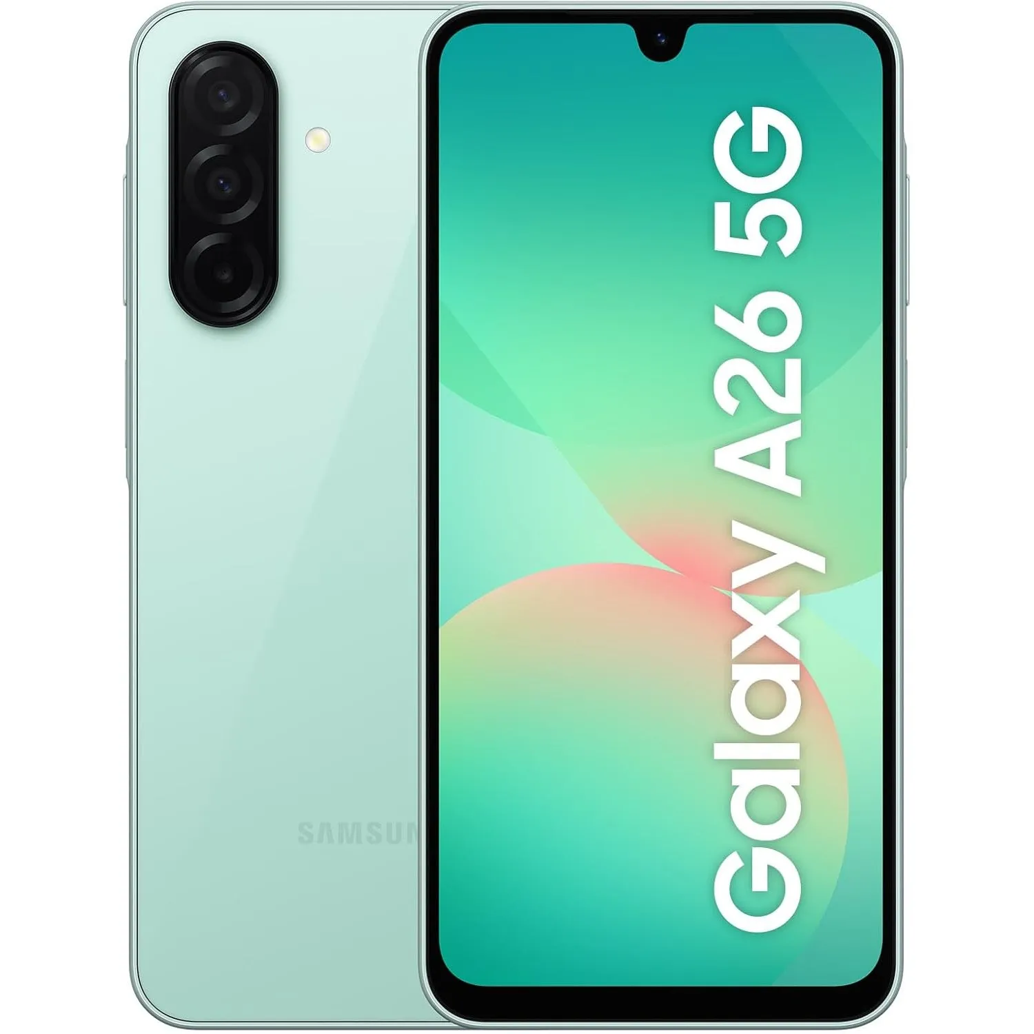 Samsung Galaxy A26 5G AI Smartphone ohne Vertrag, Simlockfreies AI Handy mit Android, 6 GB RAM, 128 GB Speicher, 50-MP-…