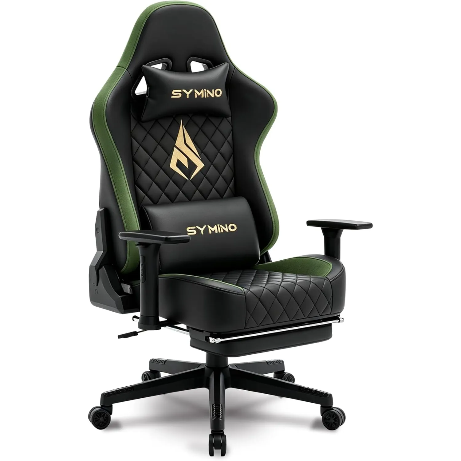 Symino Gaming Stuhl, Ergonomischer Gaming Sessel, Racing PC Stuhl
