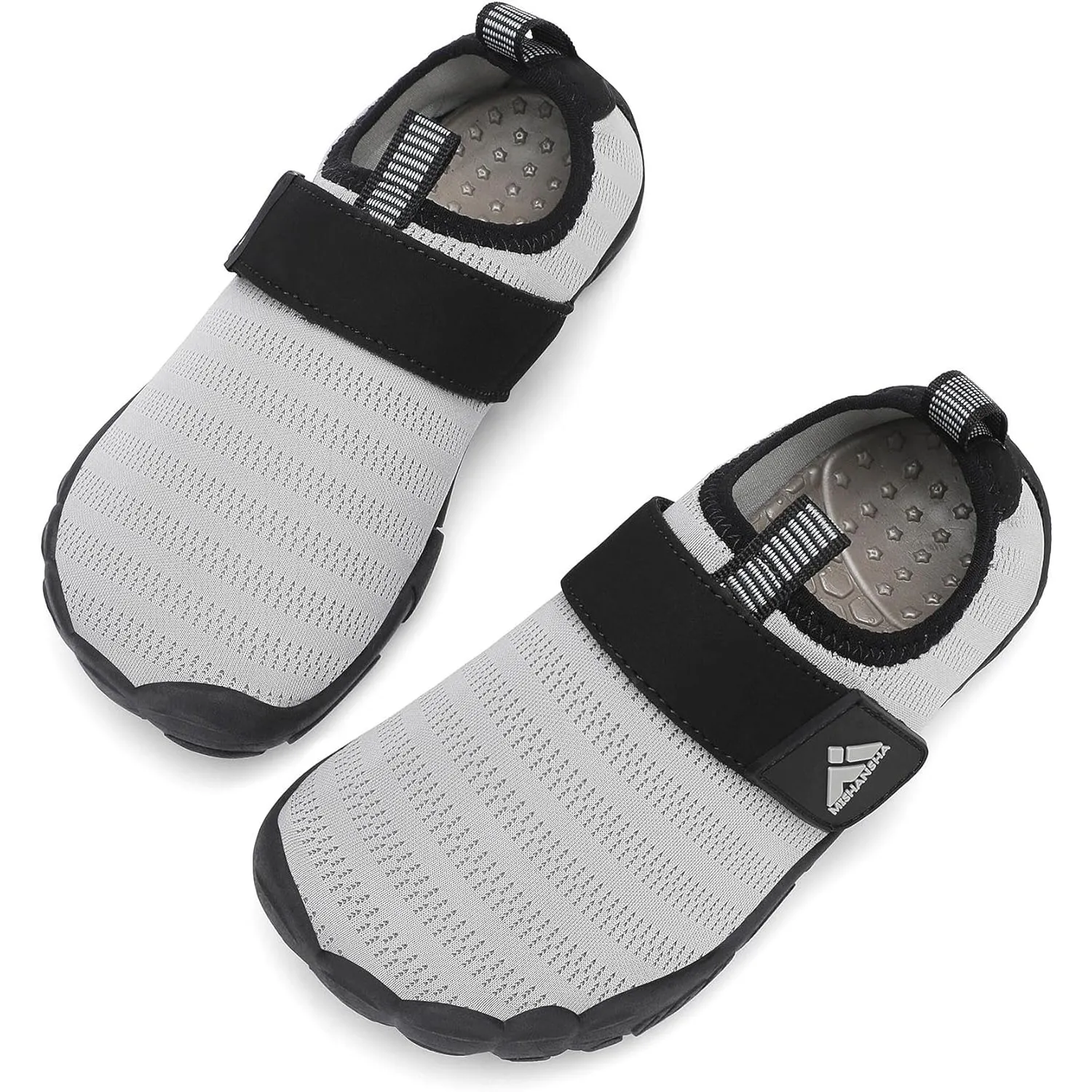 Mishansha Kinder Badeschuhe Schnell Trocknend Wasserschuhe Mädchen Jungen Barfußschuhe Atmungsaktiv Schwimmschuhe rutsc…