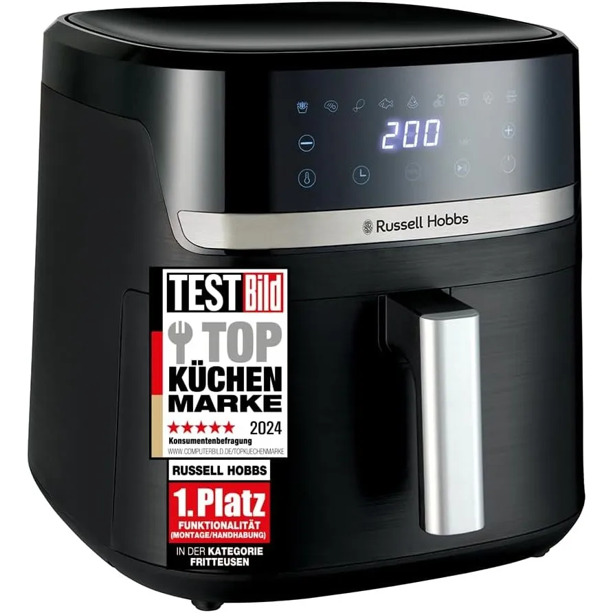Russell Hobbs Heißluftfritteuse XXL, Satisfry 8,3 L, 9 Programme