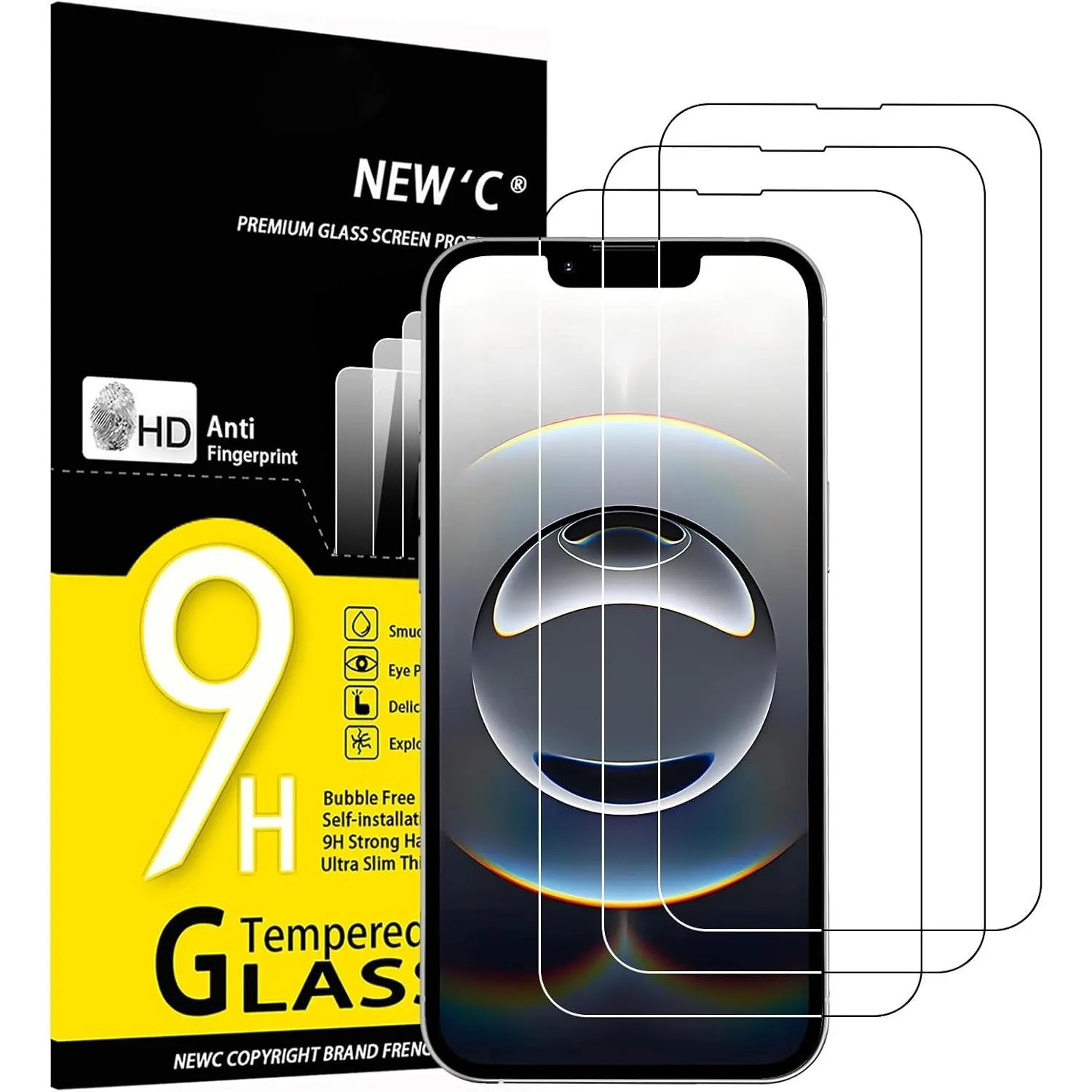 NEW'C Schutzfolie für iPhone 16e für Panzerglas