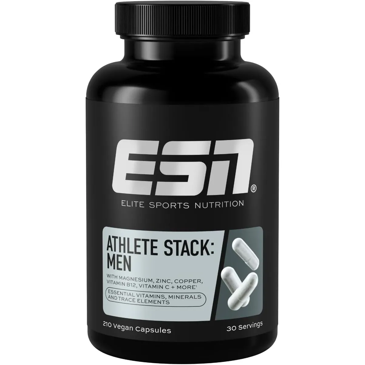 ESN Athlete Stack Men 2.0, 210 Kapseln