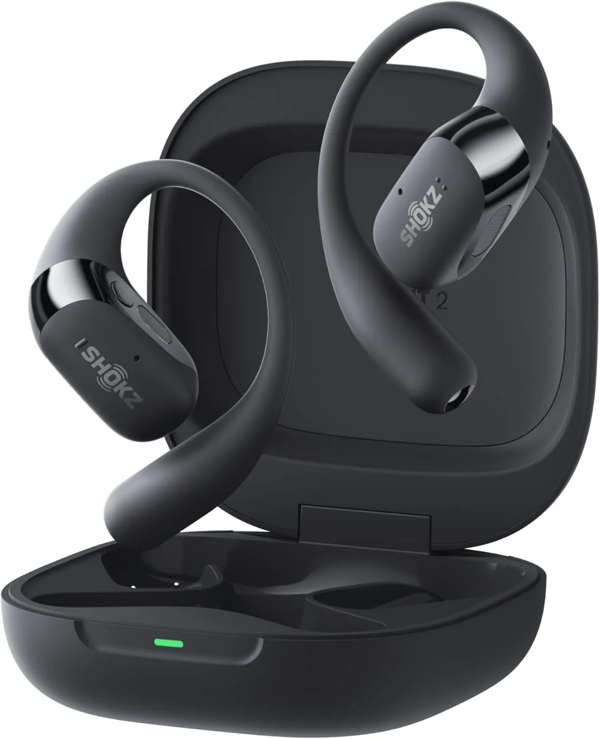 SHOKZ OpenFit 2+ Neu Open-Ear-Kopfhörer, Dolby Audio Ohrbügel-Ohrhörer, 48 Std. Spielzeit, IP55 wasserfeste Bluetooth-O…