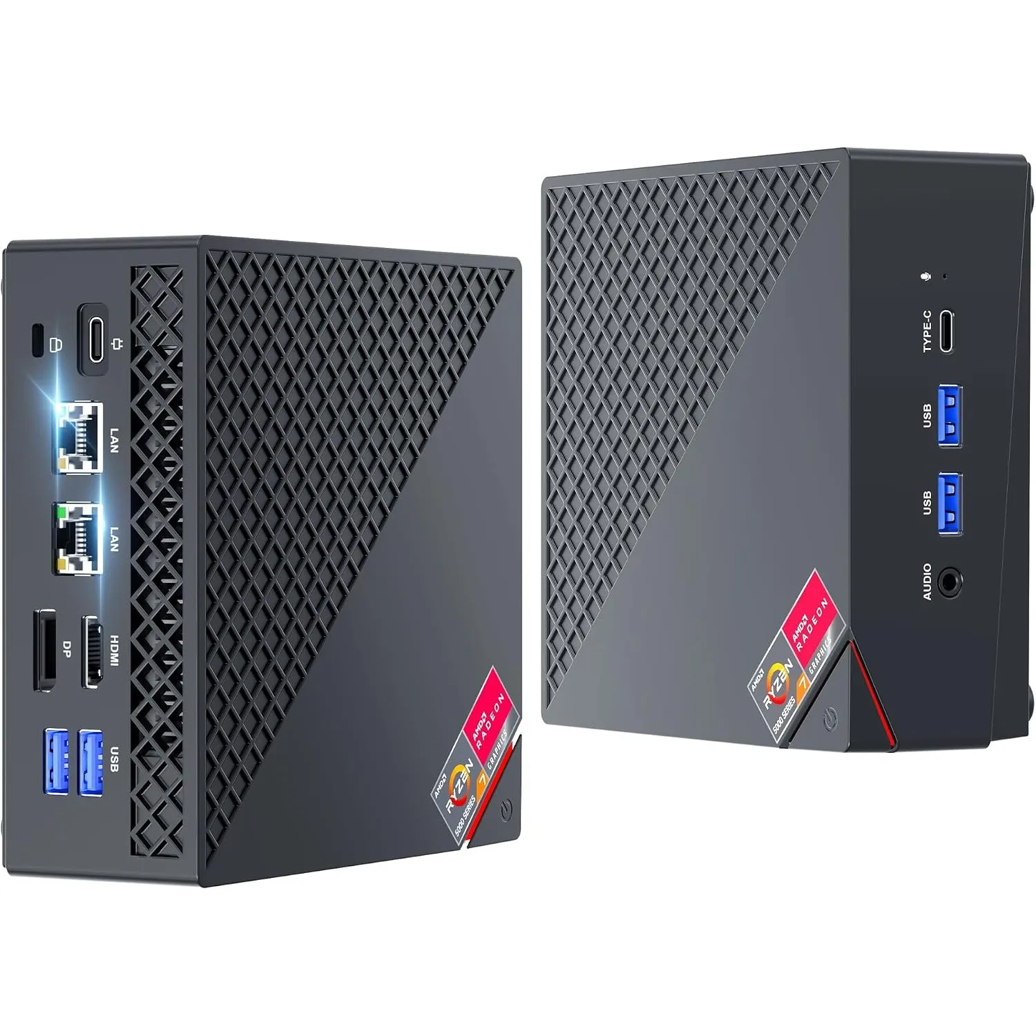 NiPoGi AM06 PRO Mini PC 32GB RAM, АMD Ryzen 7 7730U(8C/16T, bis zu 4,5 GHz)