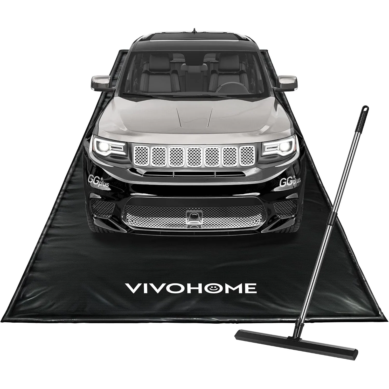 VIVOHOME Garagenbodenmatte, wasserdichte Bodenschutzmatte