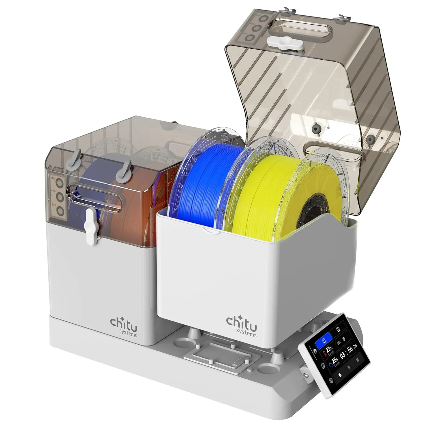 Chitu Systems E1 Filament Trockner – 4 Spulen 2 Kammern für 3D Drucker