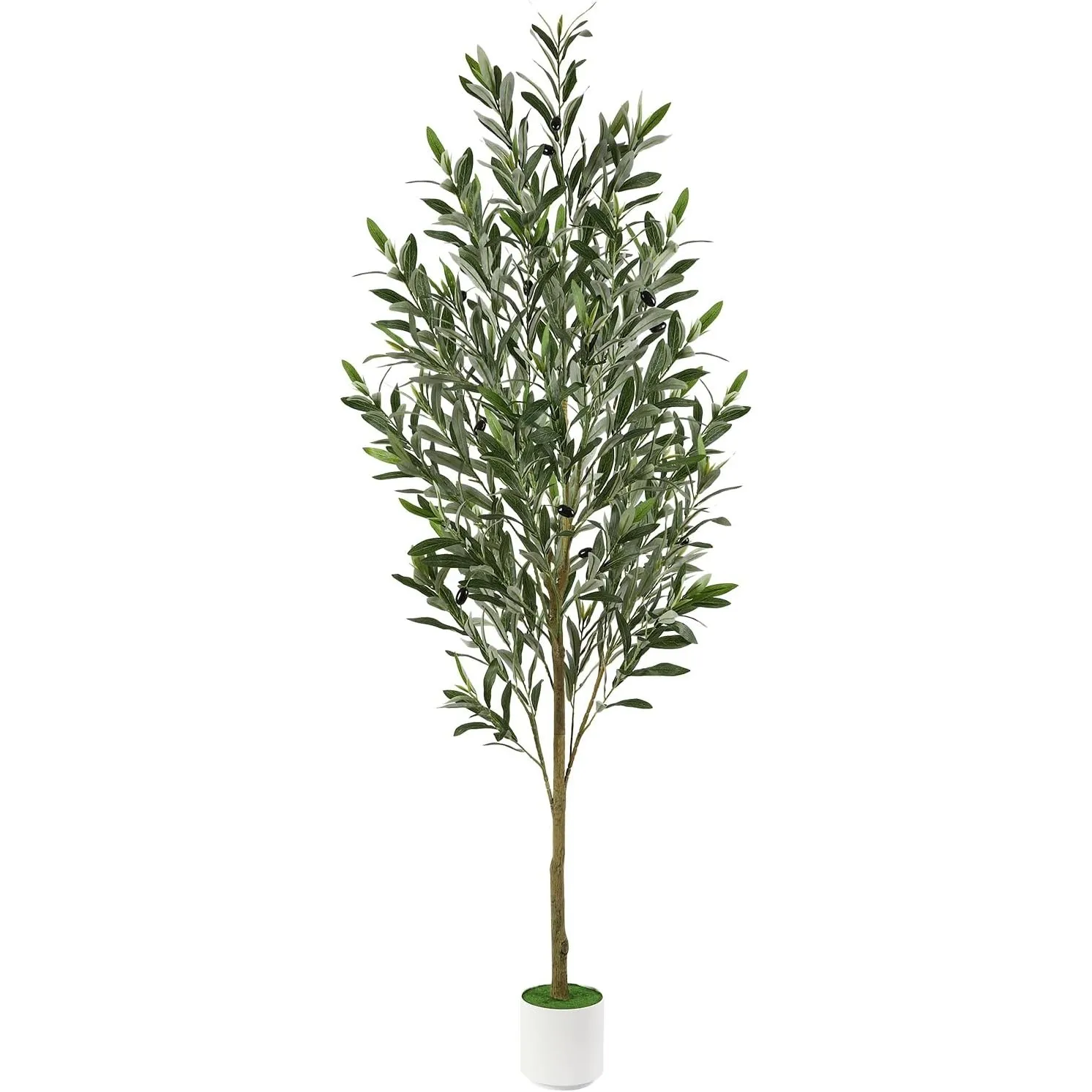 Alupssuc 150cm Olivenbaum Künstlich, Künstliche Pflanzen, Kunstpflanze Groß