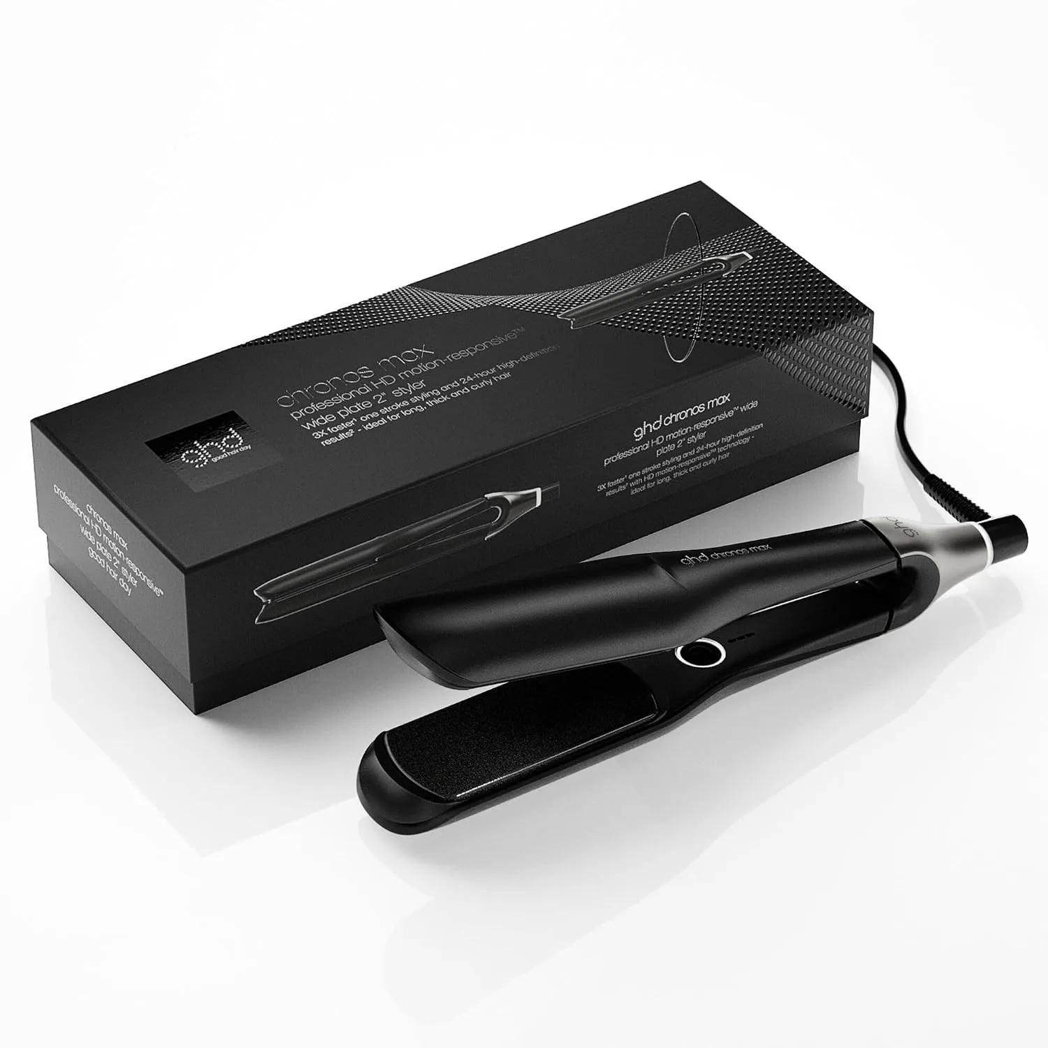 ghd chronos max breites Glätteisen: Haarglätter für dickes & langes Haar