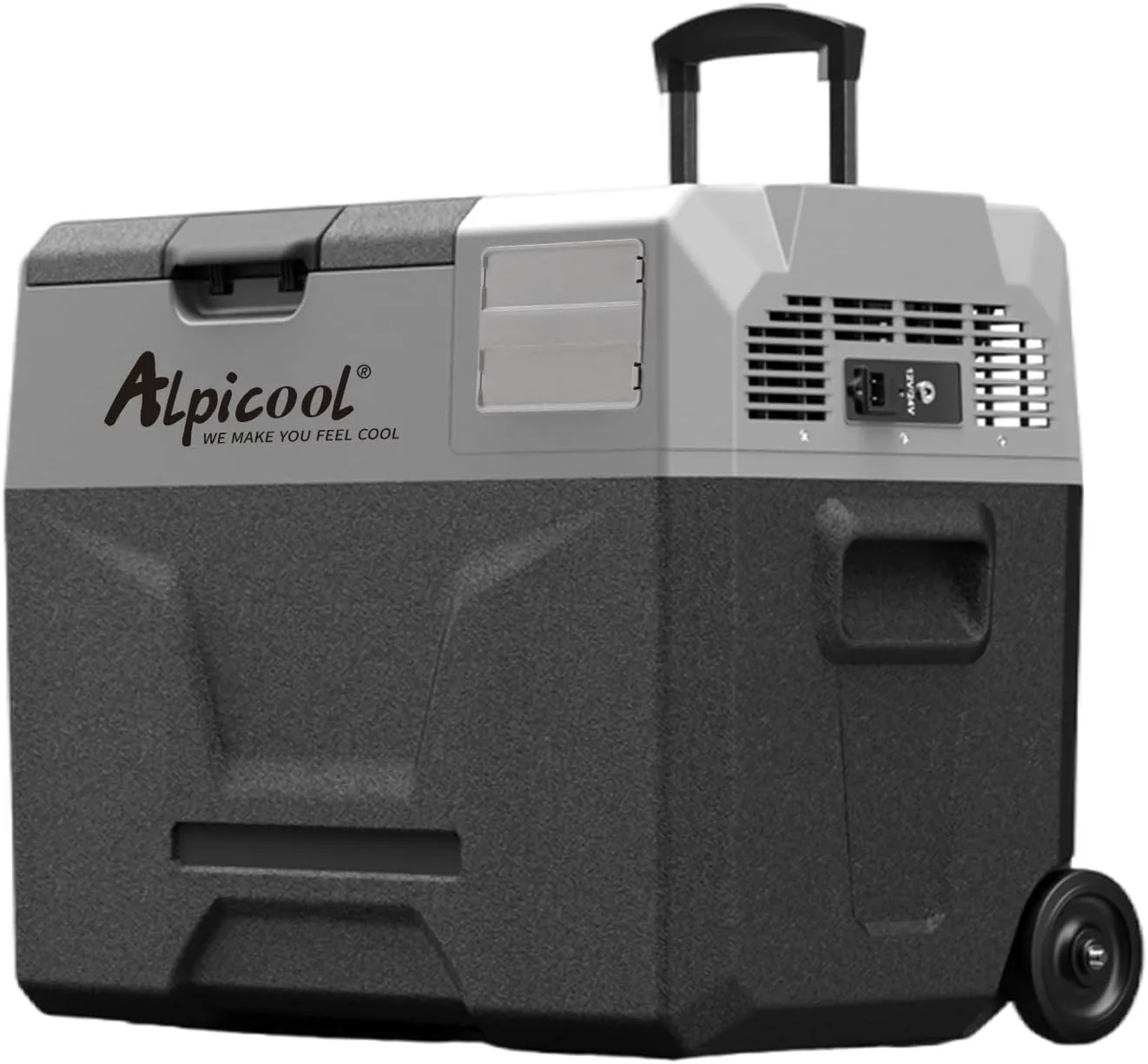 Alpicool ECX40 40L Compressor Cool Box, 12 V Cool Box, Electric Portable Car Fridge for Camping, with USB Connection, T…