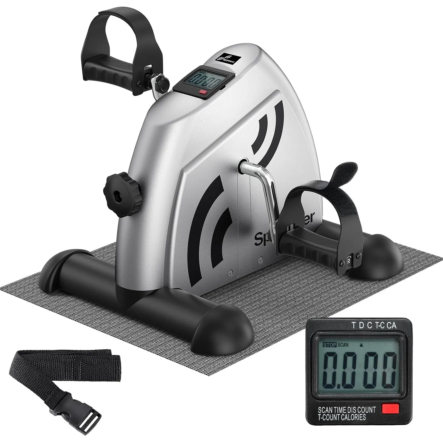 Sportneer Pedaltrainer für Senioren,Mini Heimtrainer mit LCD-Display