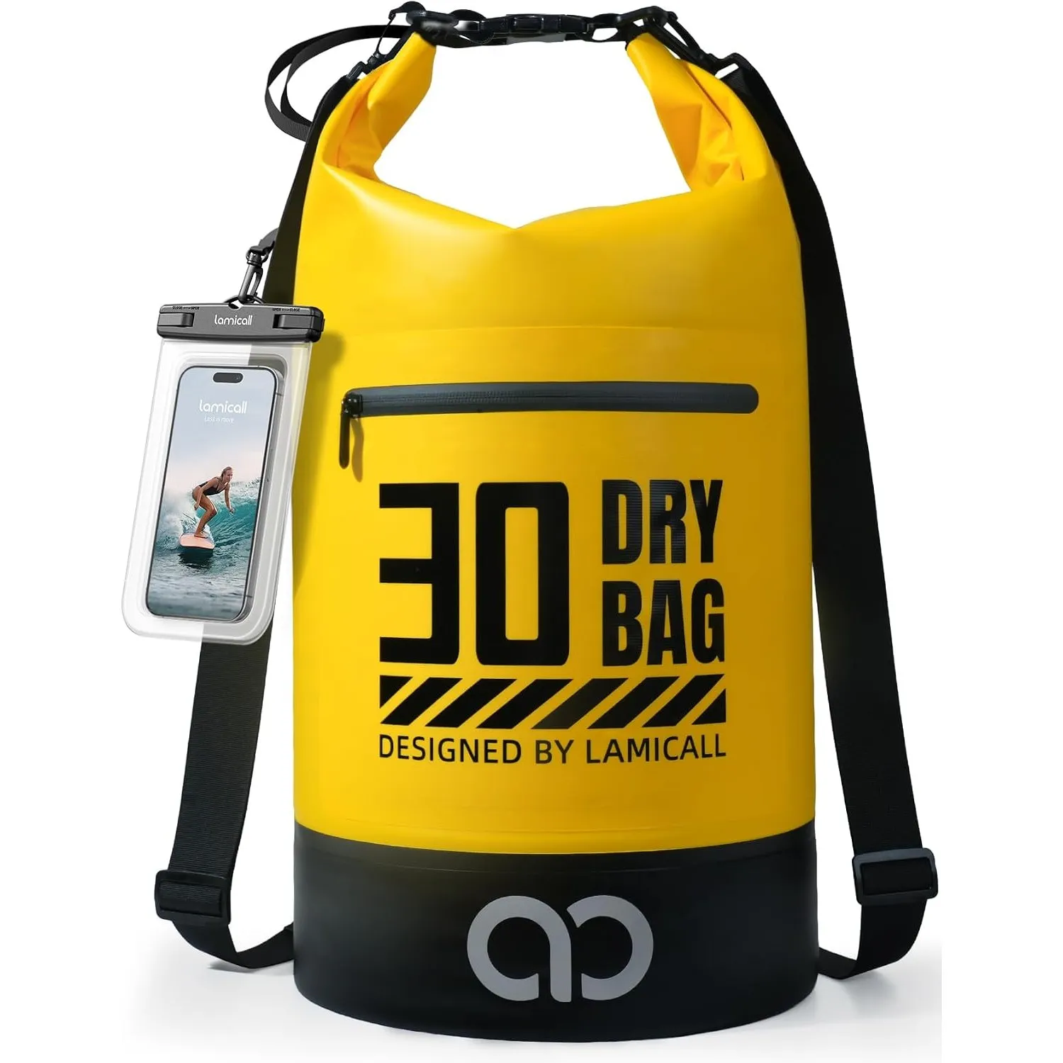 Lamicall Dry Bag, wasserdichte Tasche Beutel, Wasserfester Rucksack Drybag | [Robust & Kratzfest] 5L/10L/20L/30L/40L Wa…