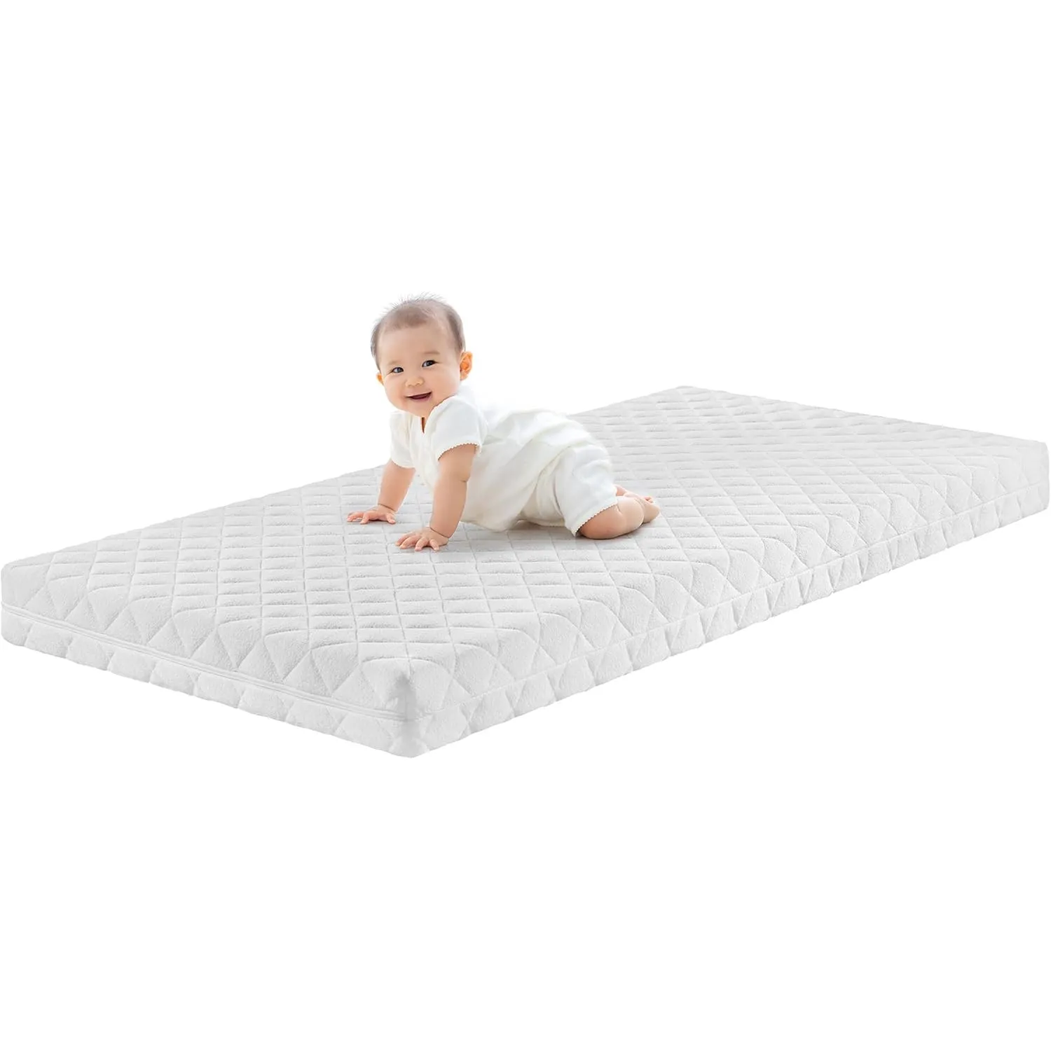 Traumnacht BT Kiddy Kindermatratze Pure, 80 x 160 cm, Schadstoffgeprüft nach Öko-Tex Standard 100, hautfreundlicher Bez…