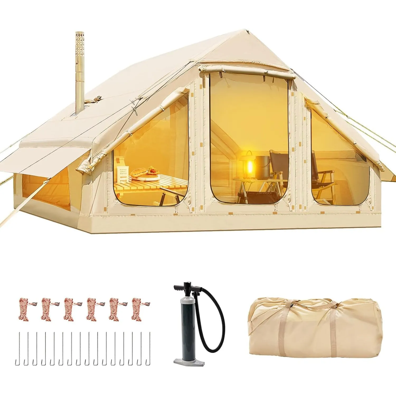 Ytaoeo Inflatable Tent Outdoor Camping Tent
