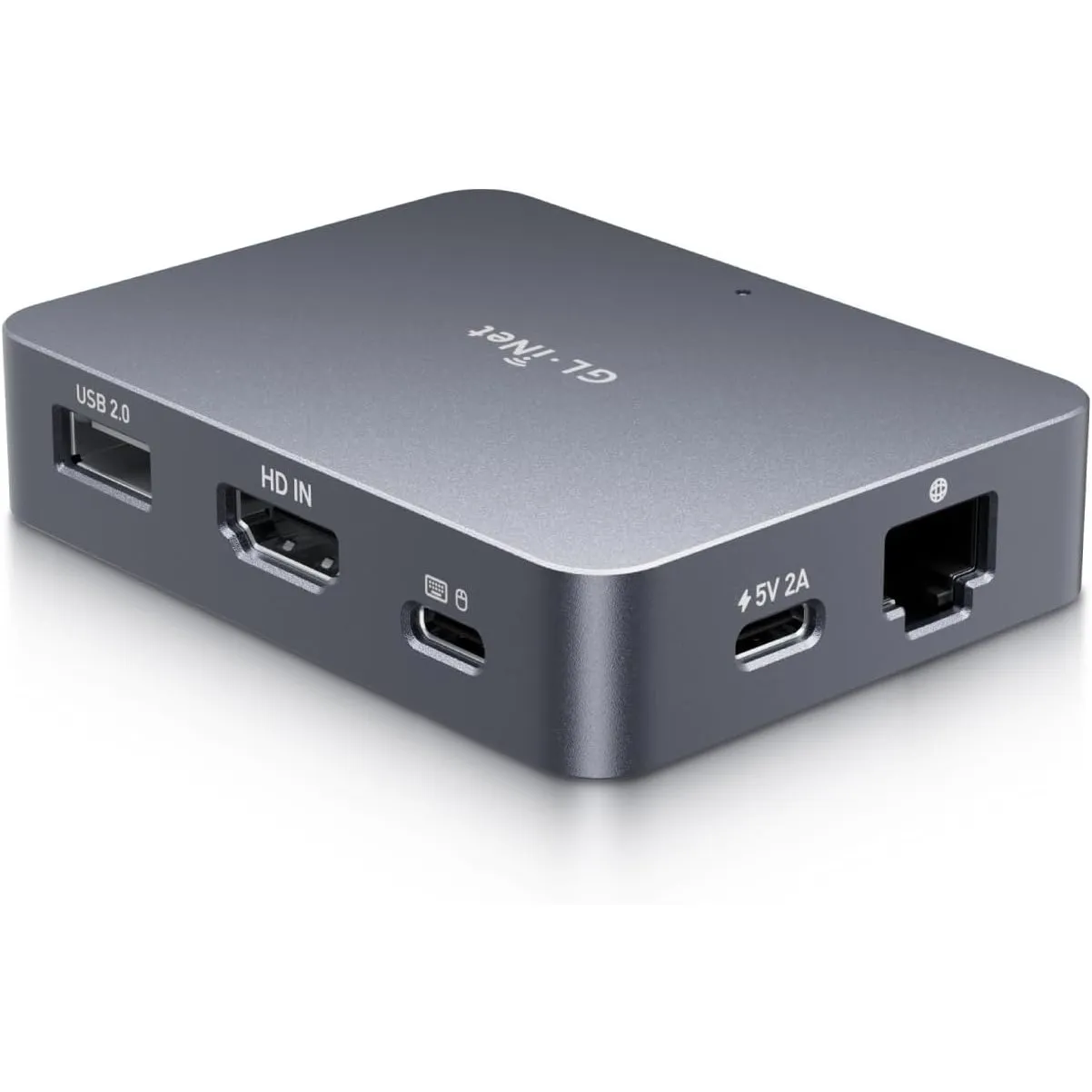 GL.iNet KVM-Fernsteuerung über das Internet, 4K-Auflösung, Tailscale,Fernsteuerung von Tastatur, Video und Maus – ideal…