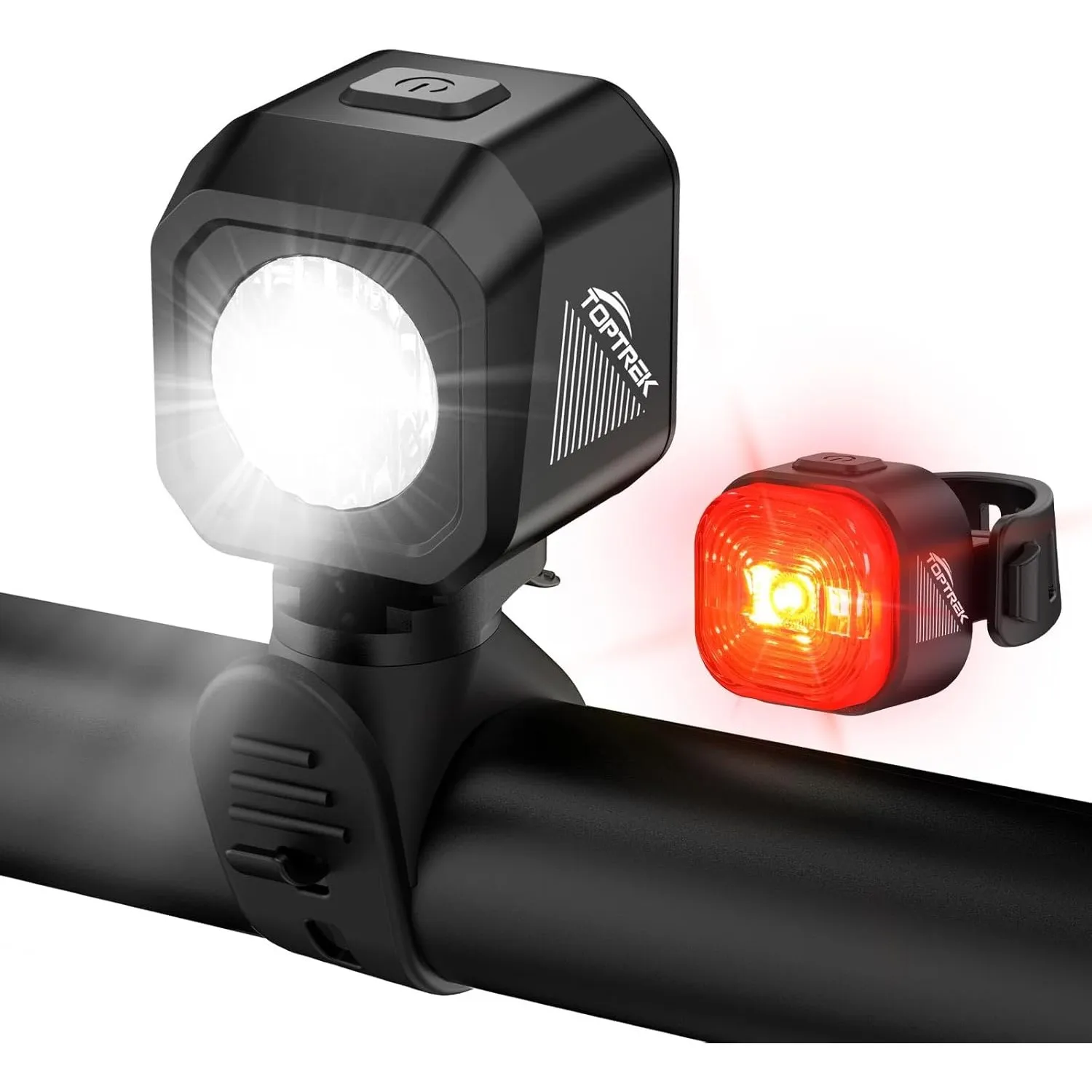 toptrek Fahrradlicht Set USB Aufladbar StVZO zugelassen