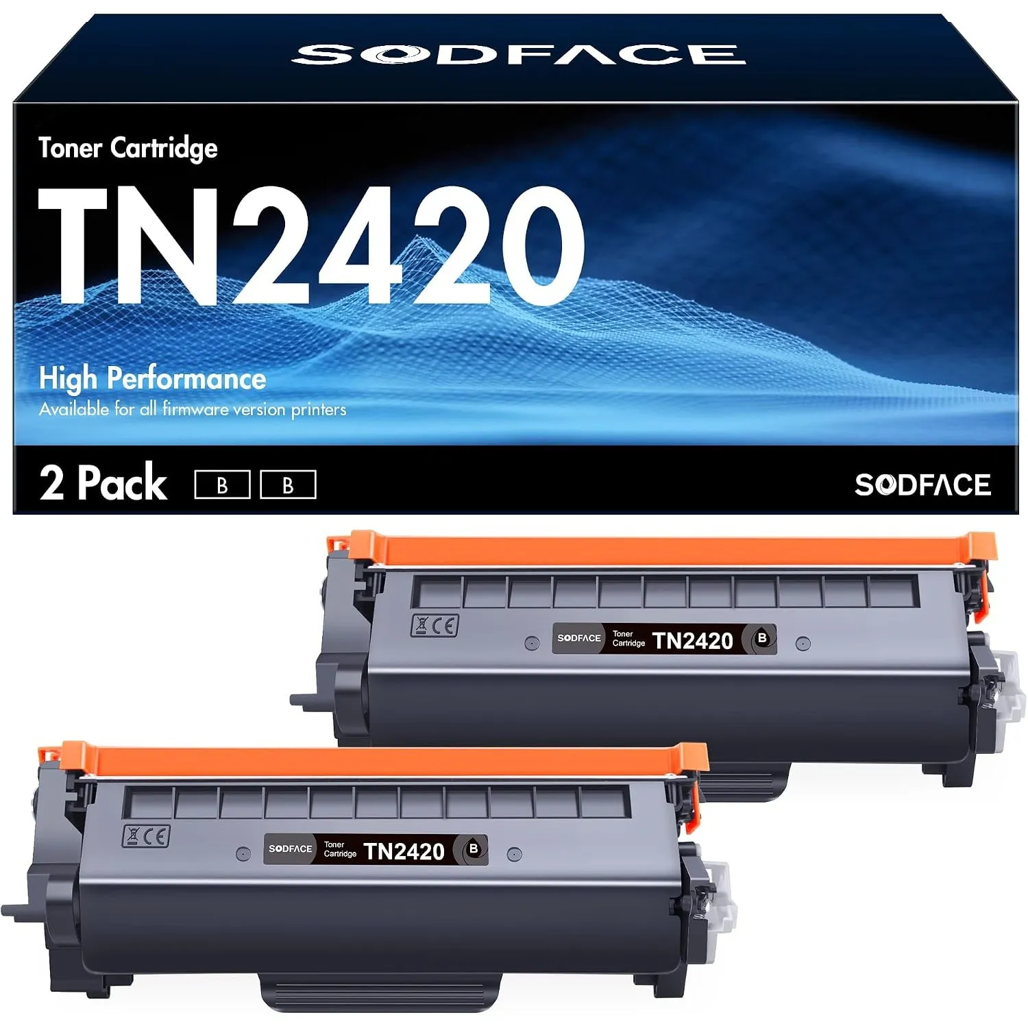 SODFACE TN2420 TN2410 Toner Kompatibel für Brother TN2420 TN2410 für Toner Brother MFC L2710DW MFC-L2710DW MFC-L2710DN …