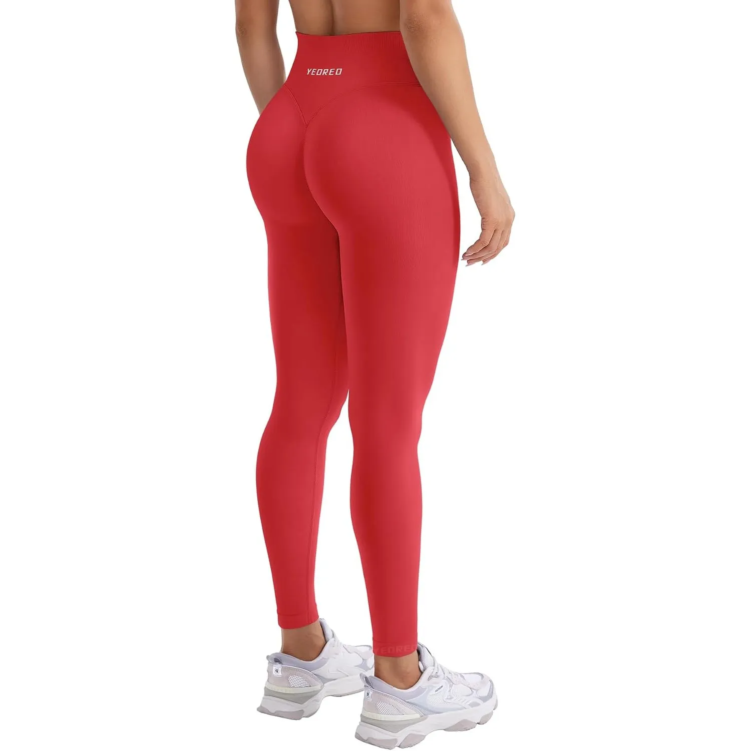 YEOREO Damen Sport Leggings Invisible Scrunch Butt Gym Leggings