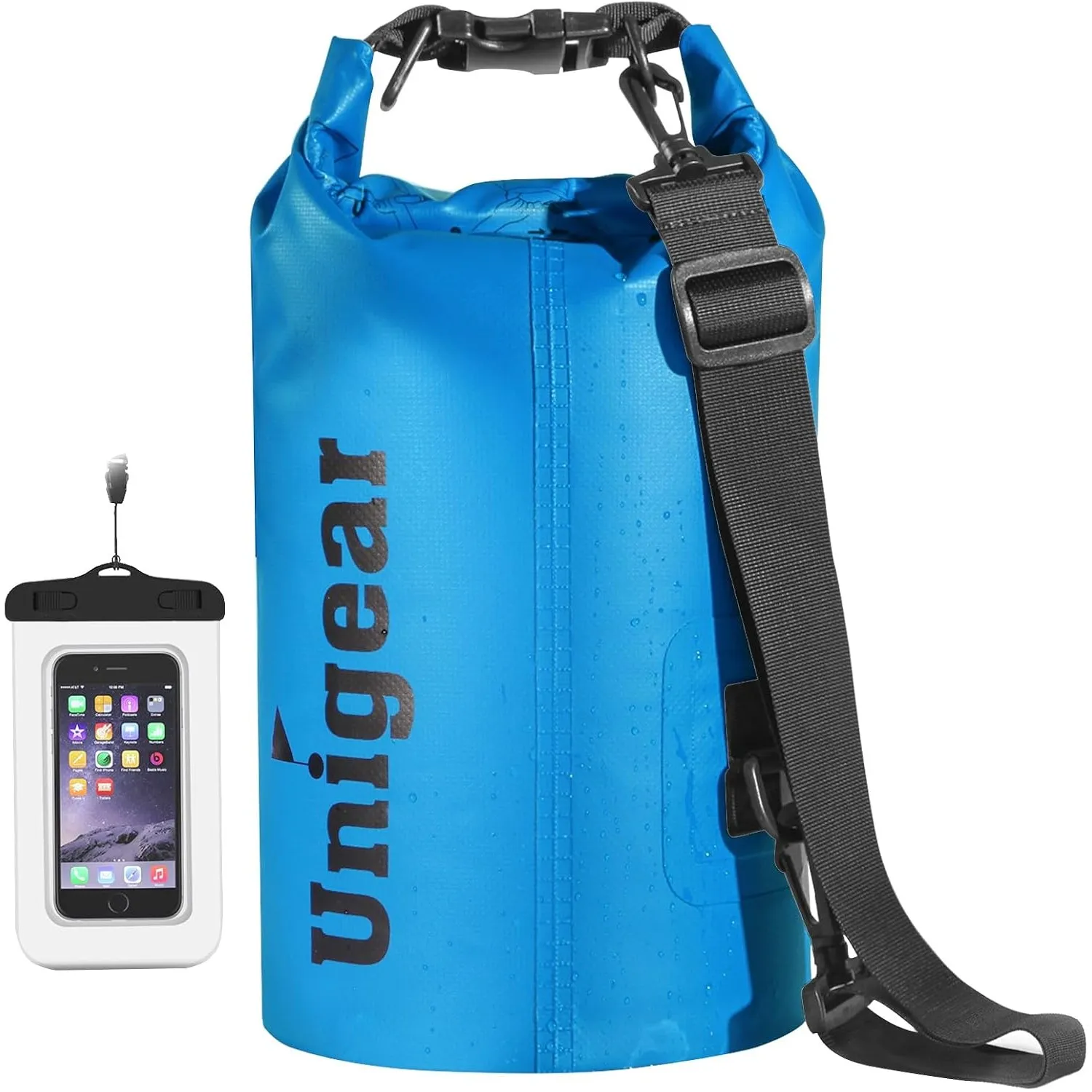 Unigear Dry Bag 2L 5L 10L 20L 30L 40L 55L, wasserdichte Tasche Rucksack SUP