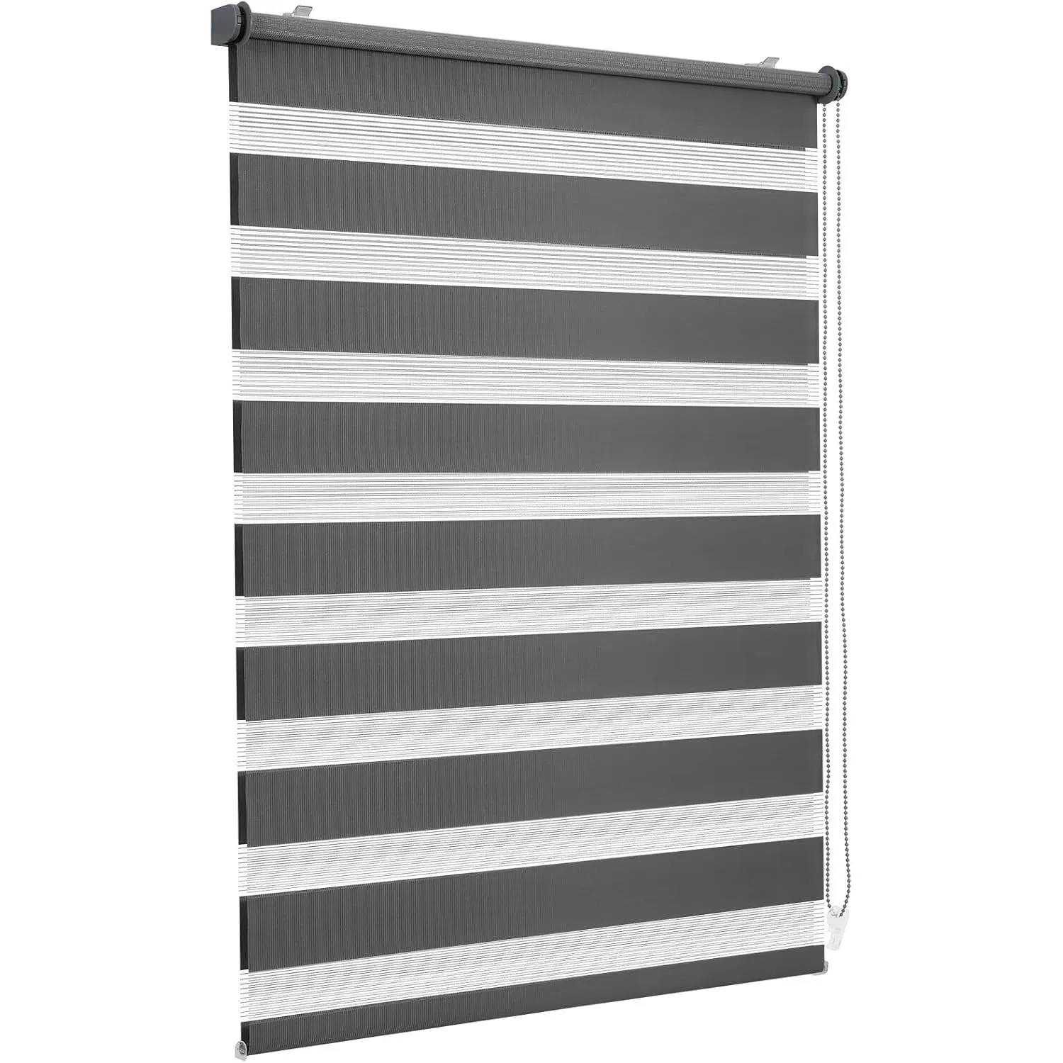 Sekey Doppelrollo Klemmfix ohne Bohren für Fenster, Doppelrollo 130 cm breit, Duo Rollo Jalousie Sonnenschutz, 130x150c…