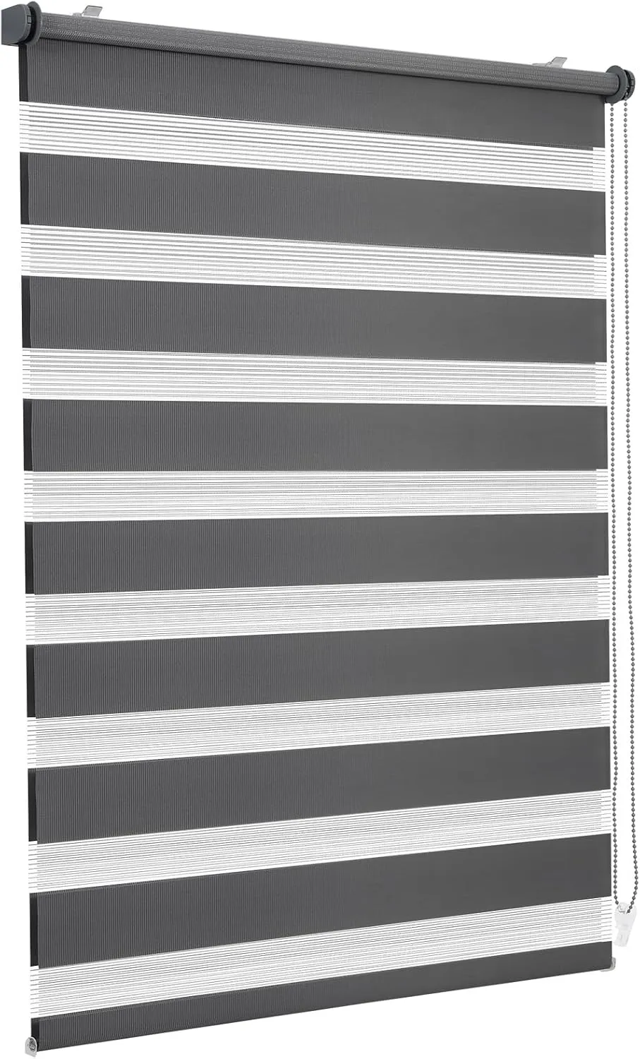 Sekey Doppelrollo Klemmfix ohne Bohren für Fenster, Doppelrollo 115 cm breit, Duo Rollo Jalousie Sonnenschutz, 115x150c…