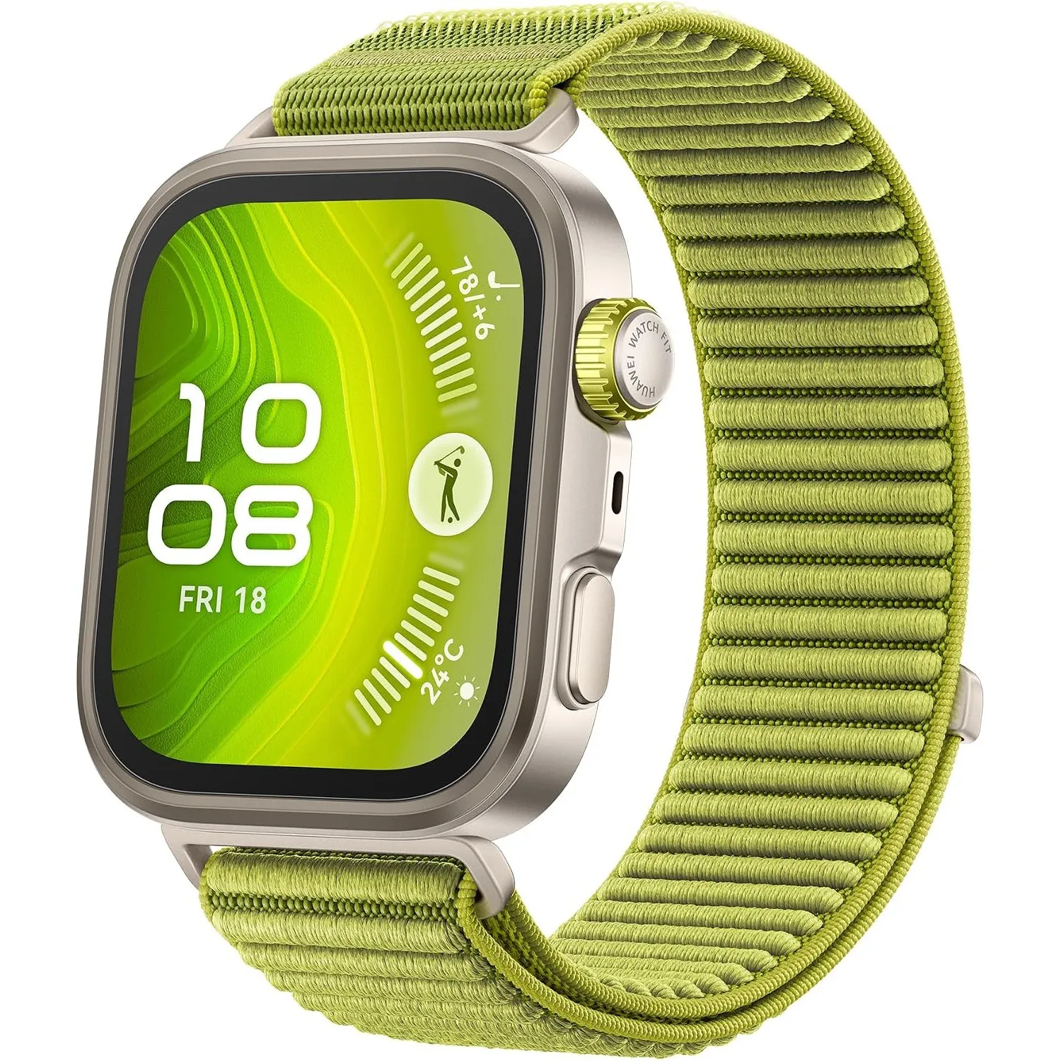 HUAWEI Watch FIT 4 Pro Smartwatch, GPS, Fitness Tracker mit EKG, Grün