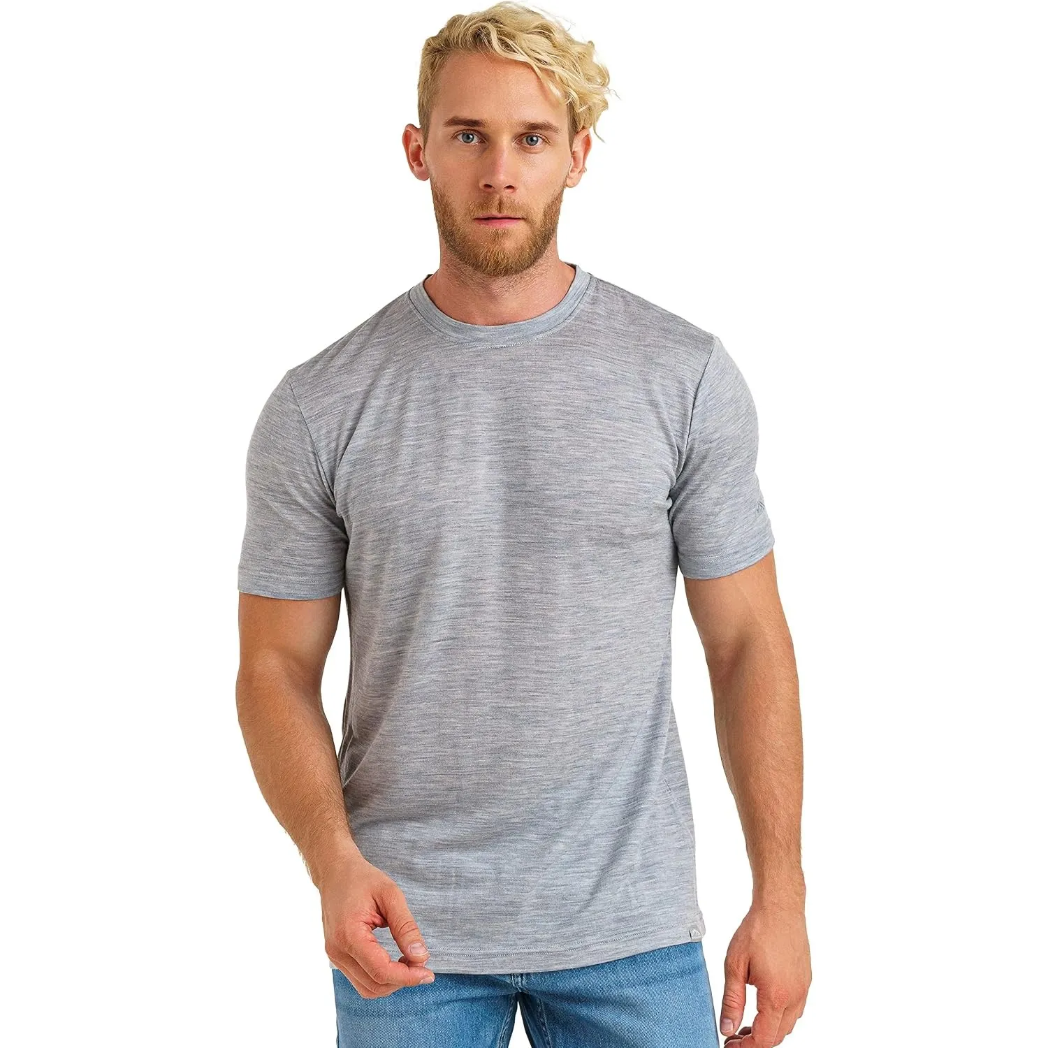 Merino.tech 100% Merino T-Shirt Herren Kurzarm Sport & Outdoor | Geruchshemmend, Atmungsaktive Merino Shirt Herren, Sch…