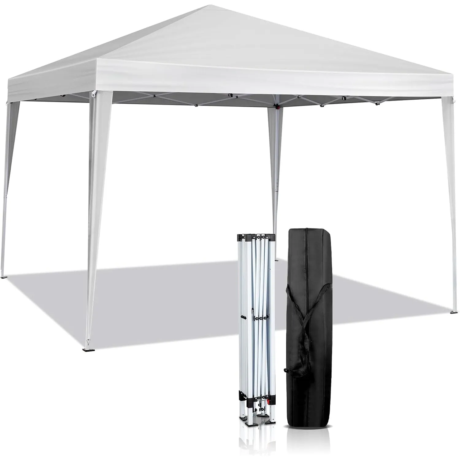 Pavillon 3x3 m,Faltpavillon,Wasserdicht Stabil Winterfest UV Schutz 50+,420D Oxford,Faltbar Höhenverstellbar,Partyzelt,…