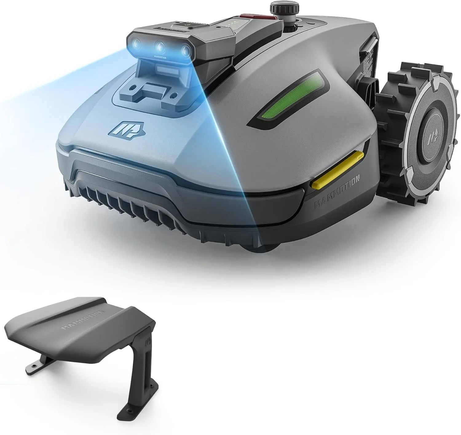 MAMMOTION YUKA mini 2 500 Mähroboter ohne Begrenzungskabel mit Garage, Empf. 500 m², Kein RTK, Kein Signalabbruch, KI T…