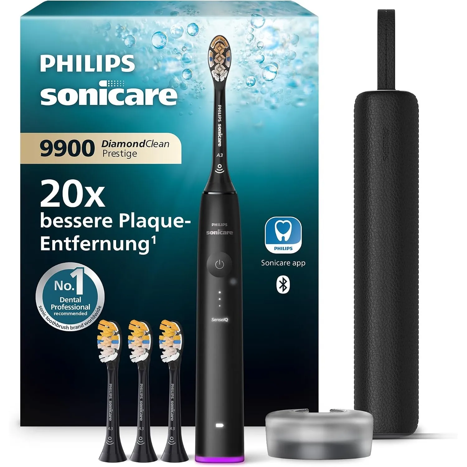 Philips Sonicare DiamondClean 9900 Prestige elektrische Zahnbürste