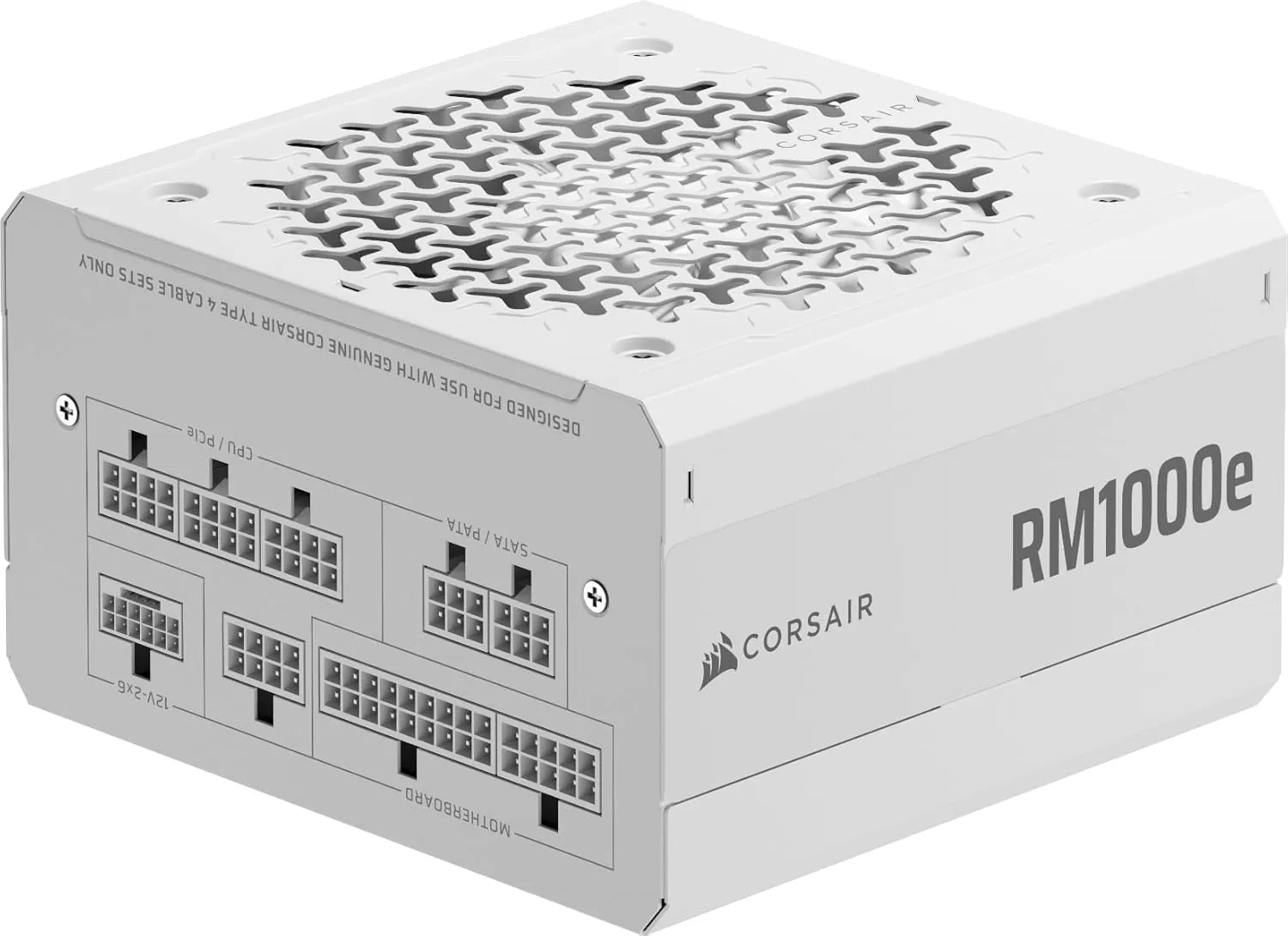 CORSAIR RM1000e (2025) Geräuscharmes Vollständig Modulares ATX-Netzteil mit 12V-2x6 Kable – Zero RPM-Lüftermodus, ATX 3…