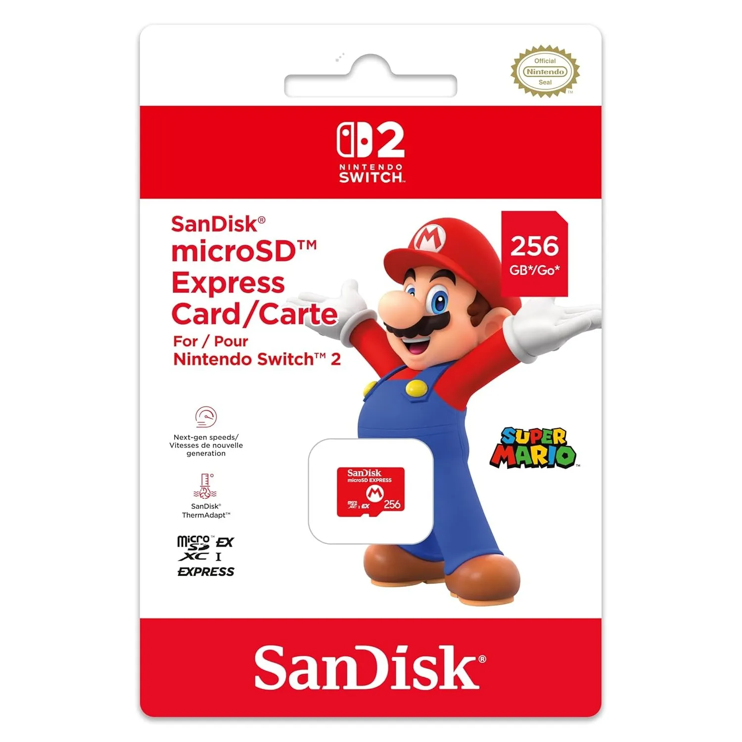 Nintendo SanDisk microSD EXPRESS Card 256 GB