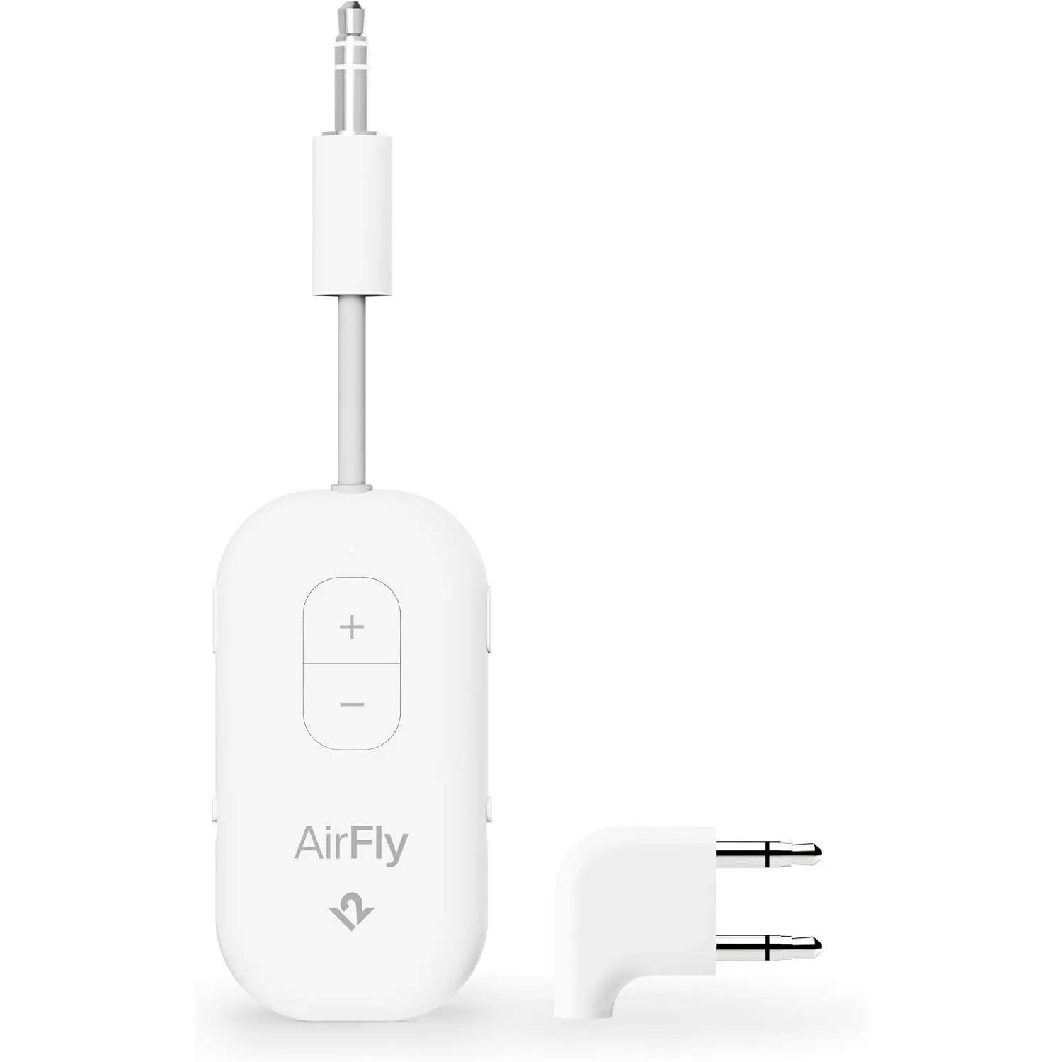 Twelve South AirFly Pro 2 Deluxe | Drahtloser Sender/Empfänger mit Audio-Sharing für bis zu 2 AirPods/drahtlose Kopfhör…