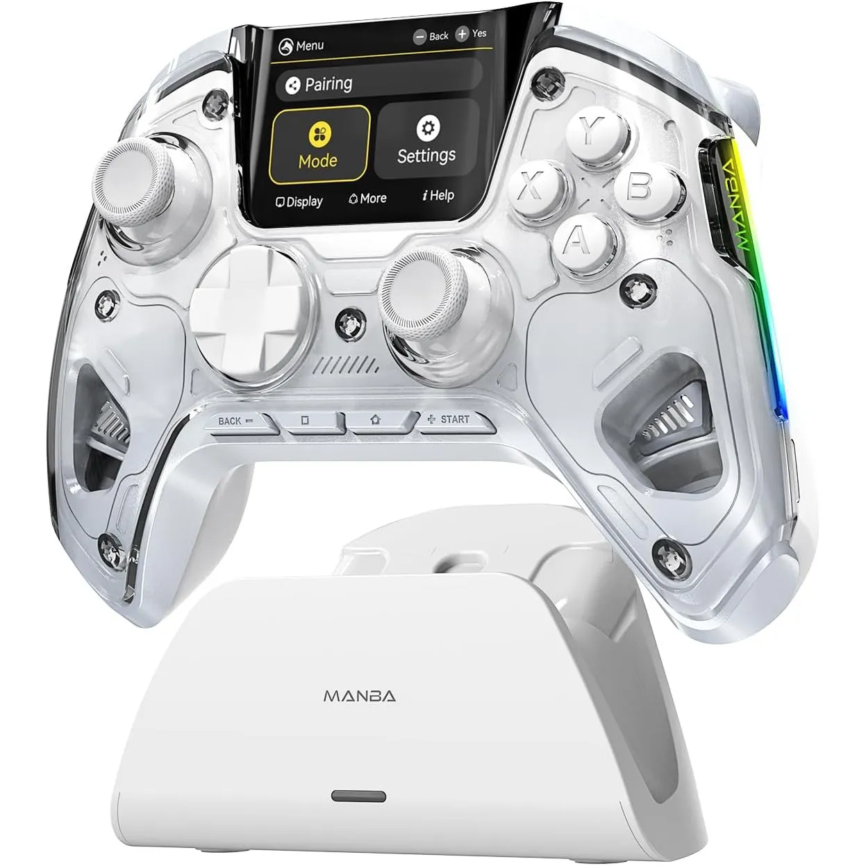 MANBA One Interactive Screen Controller für PC/Switch/iOS/Android (Weiß)