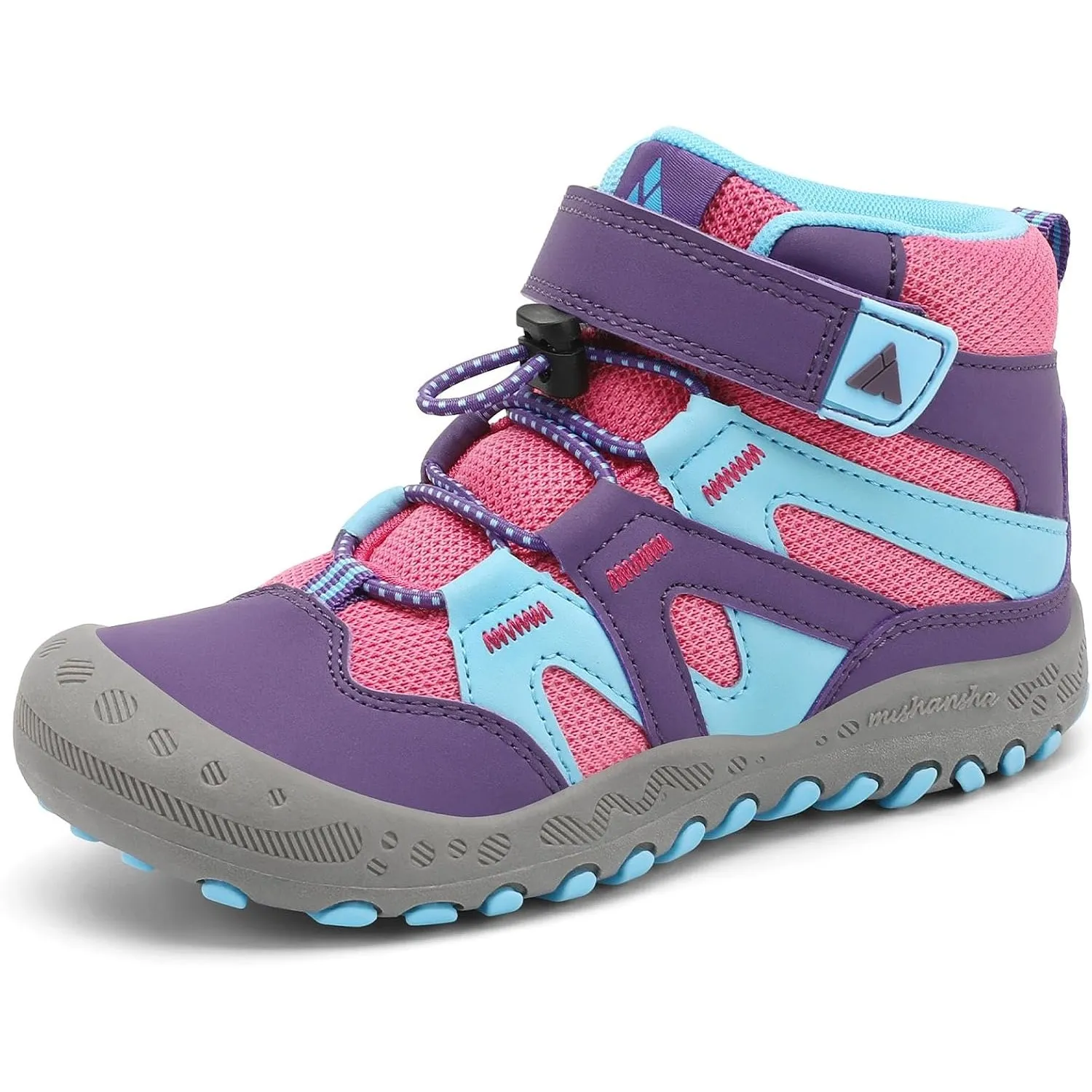 Mishansha Kinder Wanderschuhe rutschfest Trekkingschuhe Gr.24-28