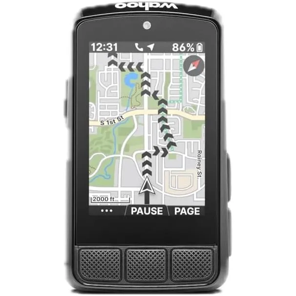 Wahoo Fitness ELEMNT Bolt V3 GPS Fahrradcomputer, Schwarz