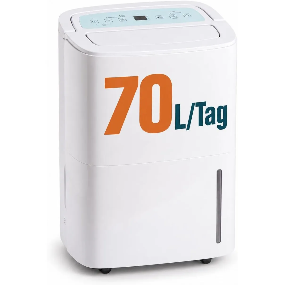 70L/day Luftentfeuchter Elektrisch für Zuhause mit bis zu 150m² Abdeckung