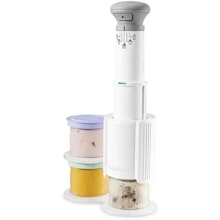 Cuisinart FreezeWand Eismaschine – 5in1 Eiscreme, Sorbet, Milchshake, Slushie – 3 Becher – Vegan, laktosefrei, proteinr…