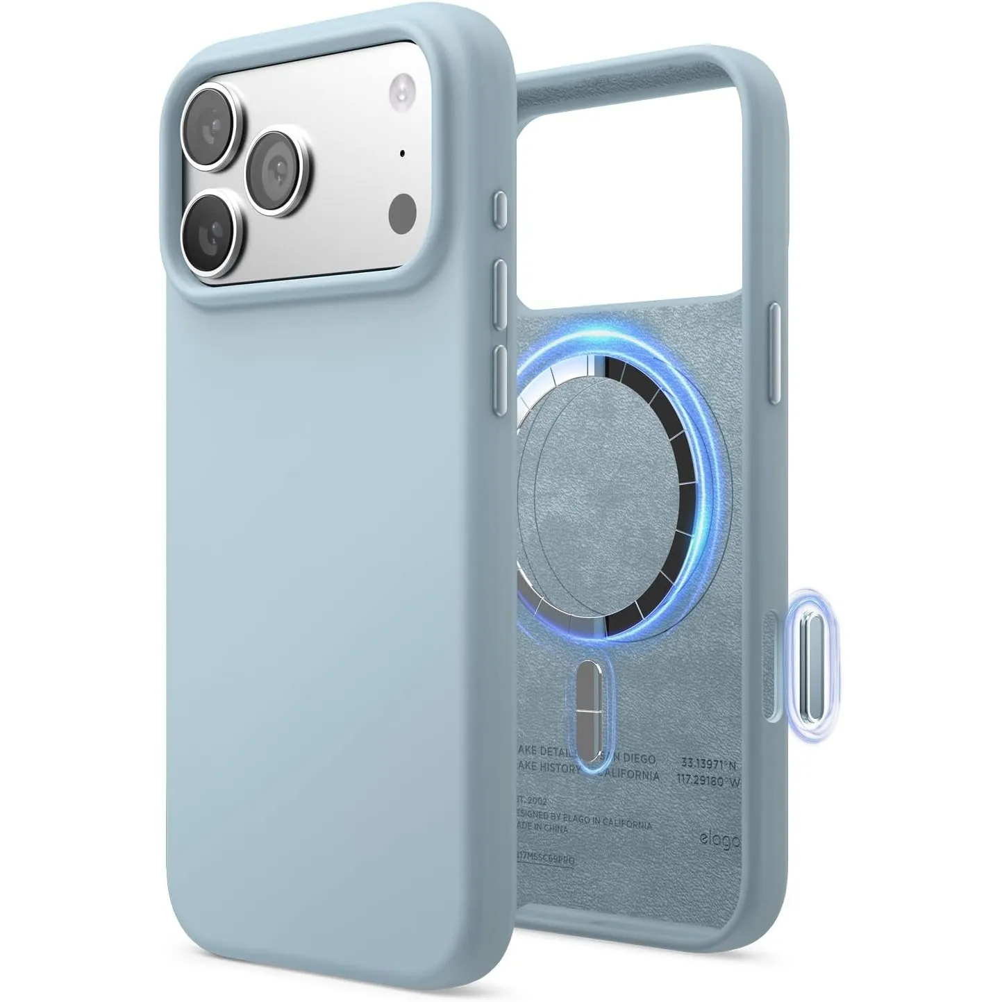 elago Magnetische Silikon Hülle für iPhone 18 Pro Max & iPhone 17 Pro Max