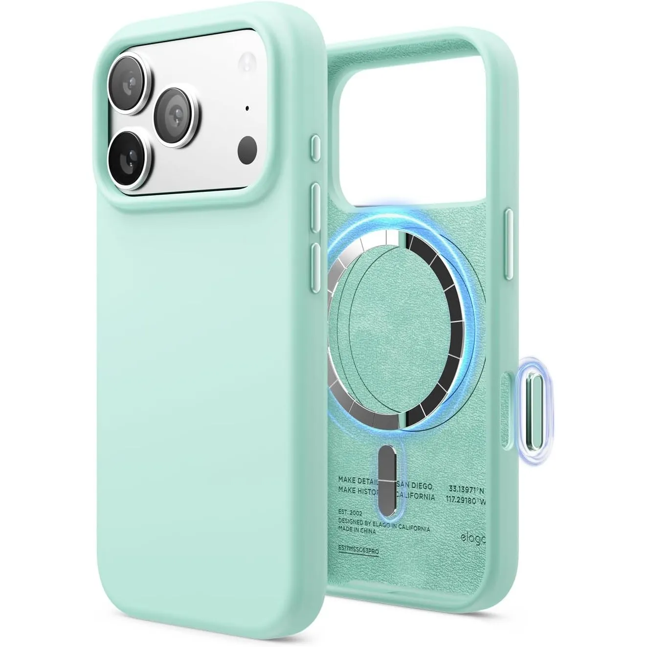 elago Magnetische Silikon Hülle für iPhone 18 Pro & iPhone 17 Pro