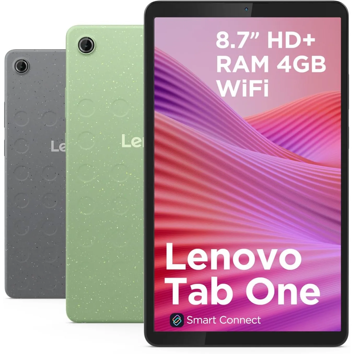 Lenovo Tab One Tablet | 8.7" 1340 x 800 LCD Display | MediaTek Helio G85 | 4GB RAM | 64GB Speicher | Android | Luna Grey