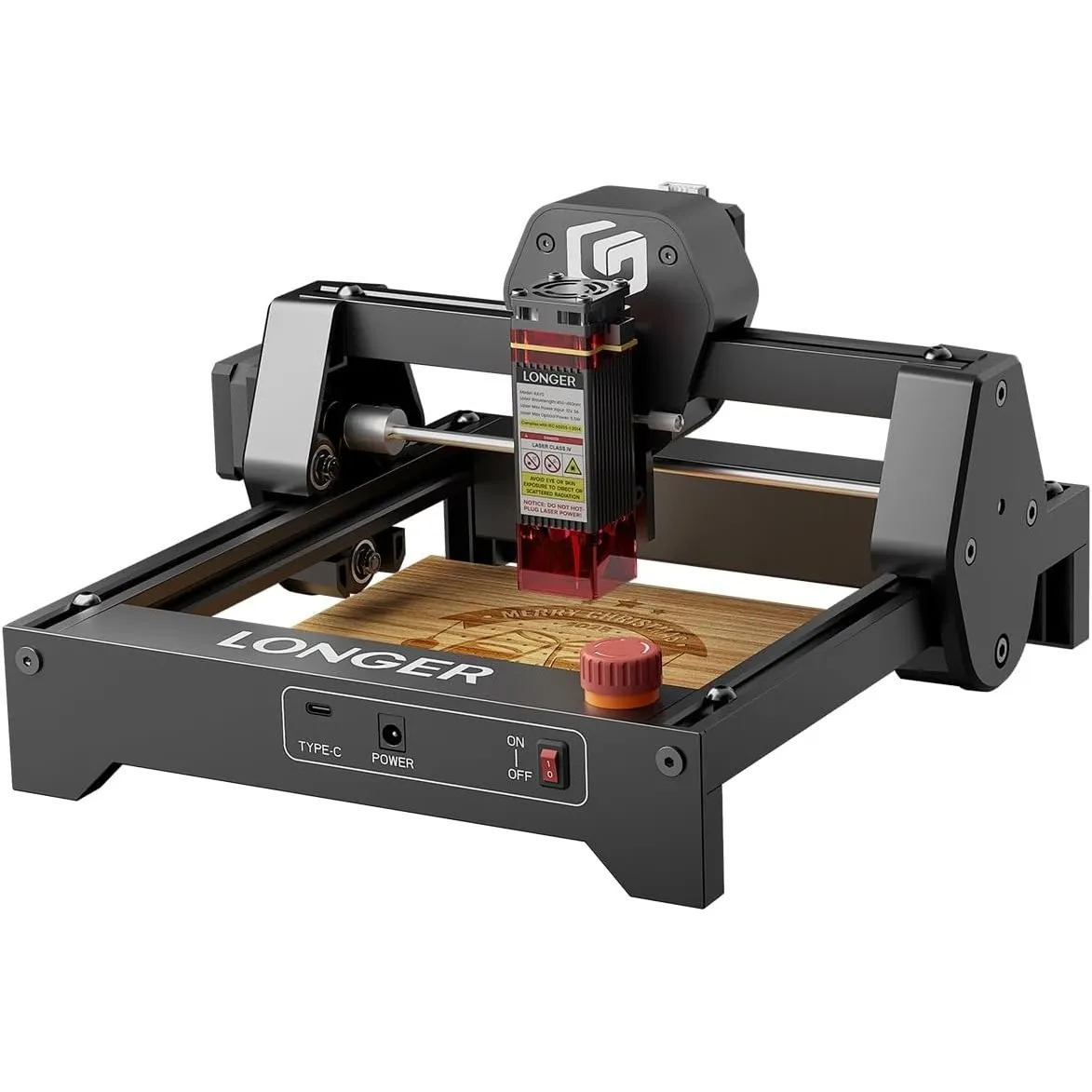 LONGER Ray5 Mini Lasergraviermaschine, 3,5W, 140 x 130 mm Arbeitsbereich