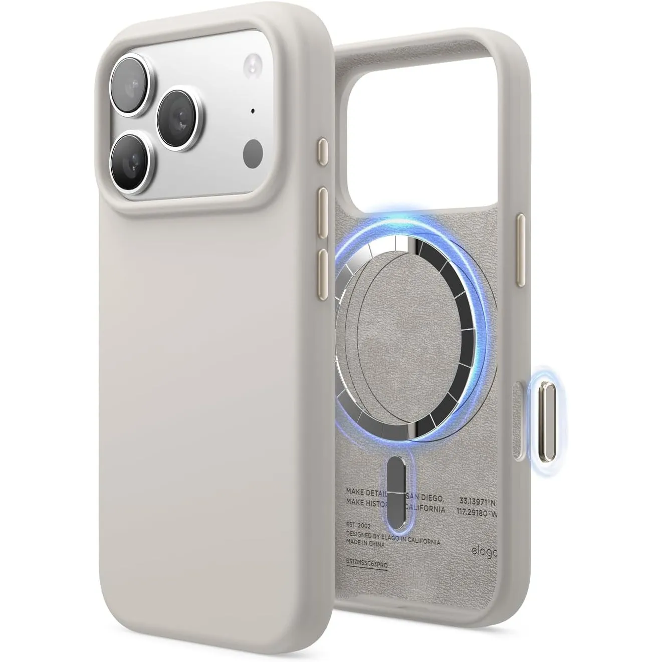 elago Magnetische Silikon Hülle für iPhone 18 Pro & iPhone 17 Pro