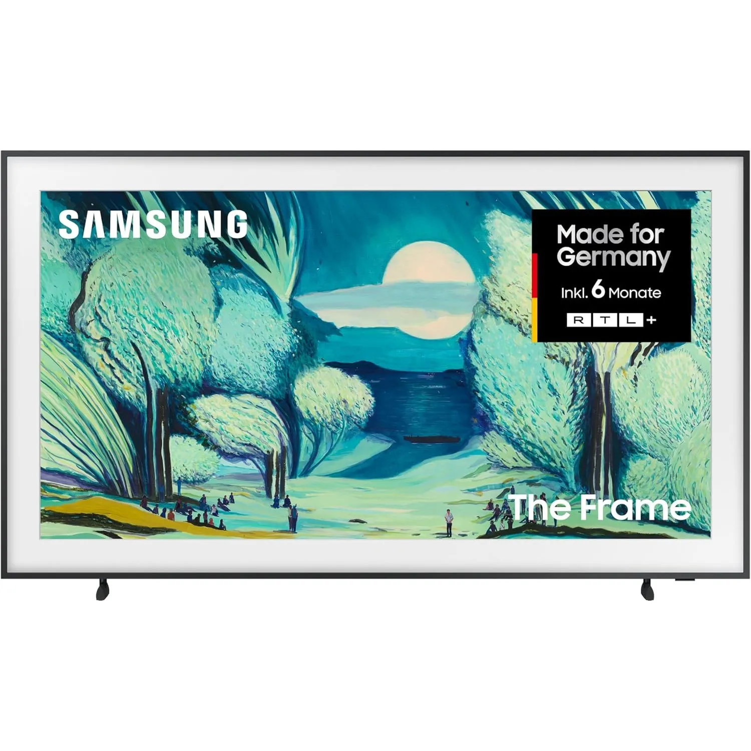 Samsung The Frame LS03F 4K QLED 55 Zoll (138 cm) UHD Fernseher, Modern Frame Design, NQ4 AI Gen2 Prozessor, Art Mode, A…