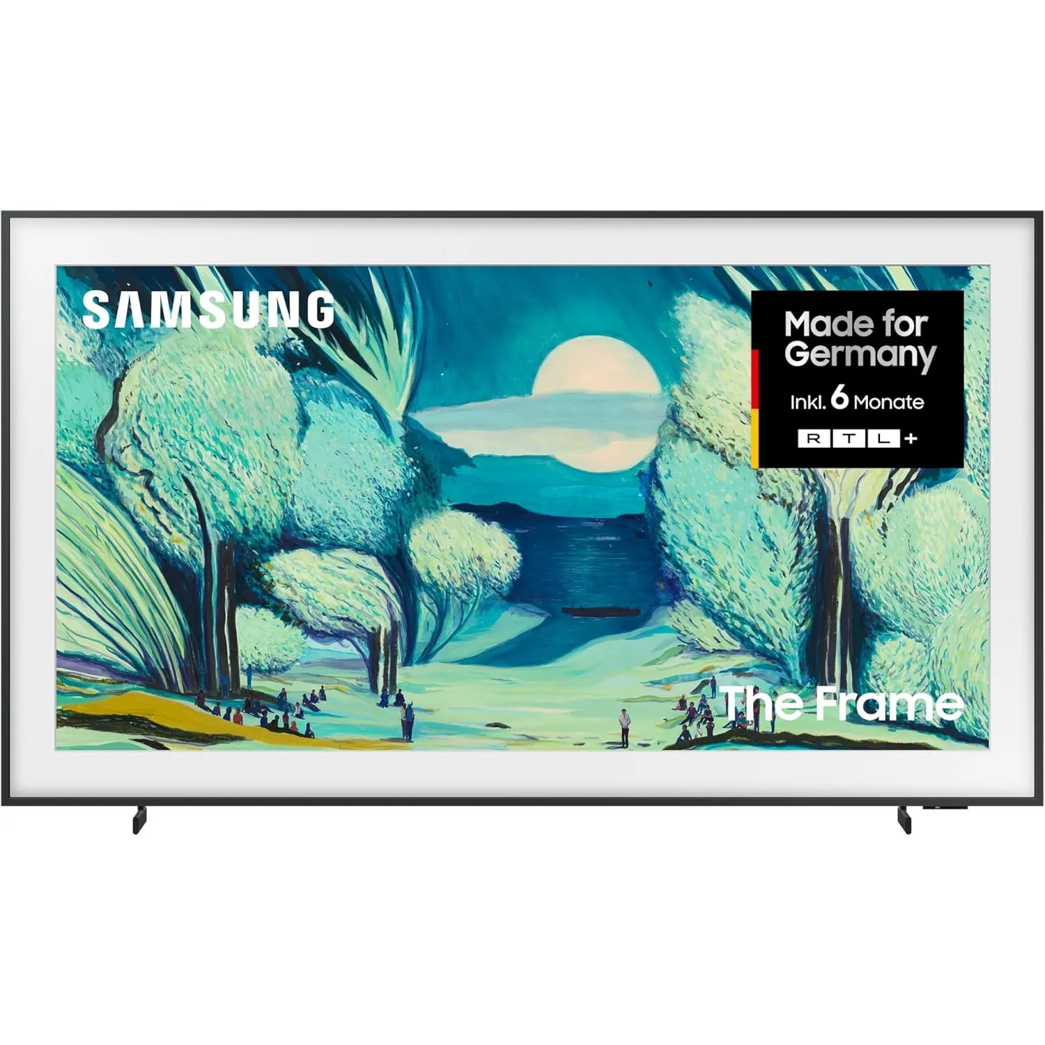 Samsung The Frame LS03F 4K QLED 65 Zoll (163 cm) UHD Fernseher, Frame Design, NQ4 AI Gen2 Prozessor, Art Mode, Artful P…
