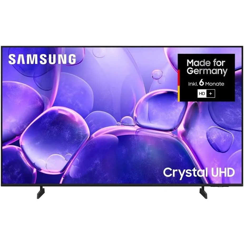 Samsung Crystal UHD U8079F 4K 55 Zoll (138 cm) LED Fernseher, Crystal Prozessor 4K, MetalStream Design, SmartThings, AI…