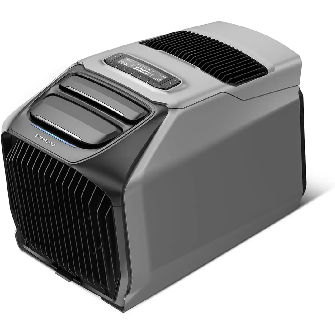 ECOFLOW WAVE 3 Tragbare Klimaanlage, 1800 W/6100 BTU Kühlen, 2000 W/6800 BTU Heizen, 1000 W Schnellladen (75 Min.), 8 S…