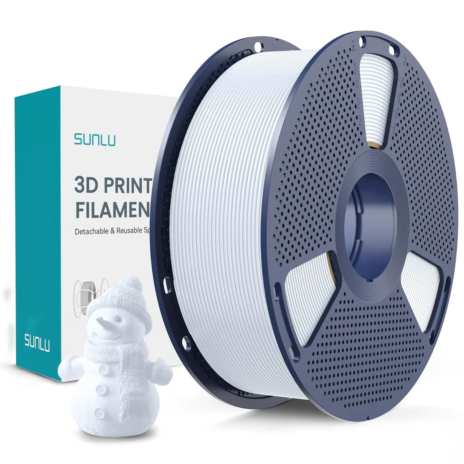 SUNLU PLA+ Filament 1.75mm, Verbesserte Haltbarkeit und Hohe Festigkeit, PLA Plus 3D Druckerfilament für 3D FDM Drucker…