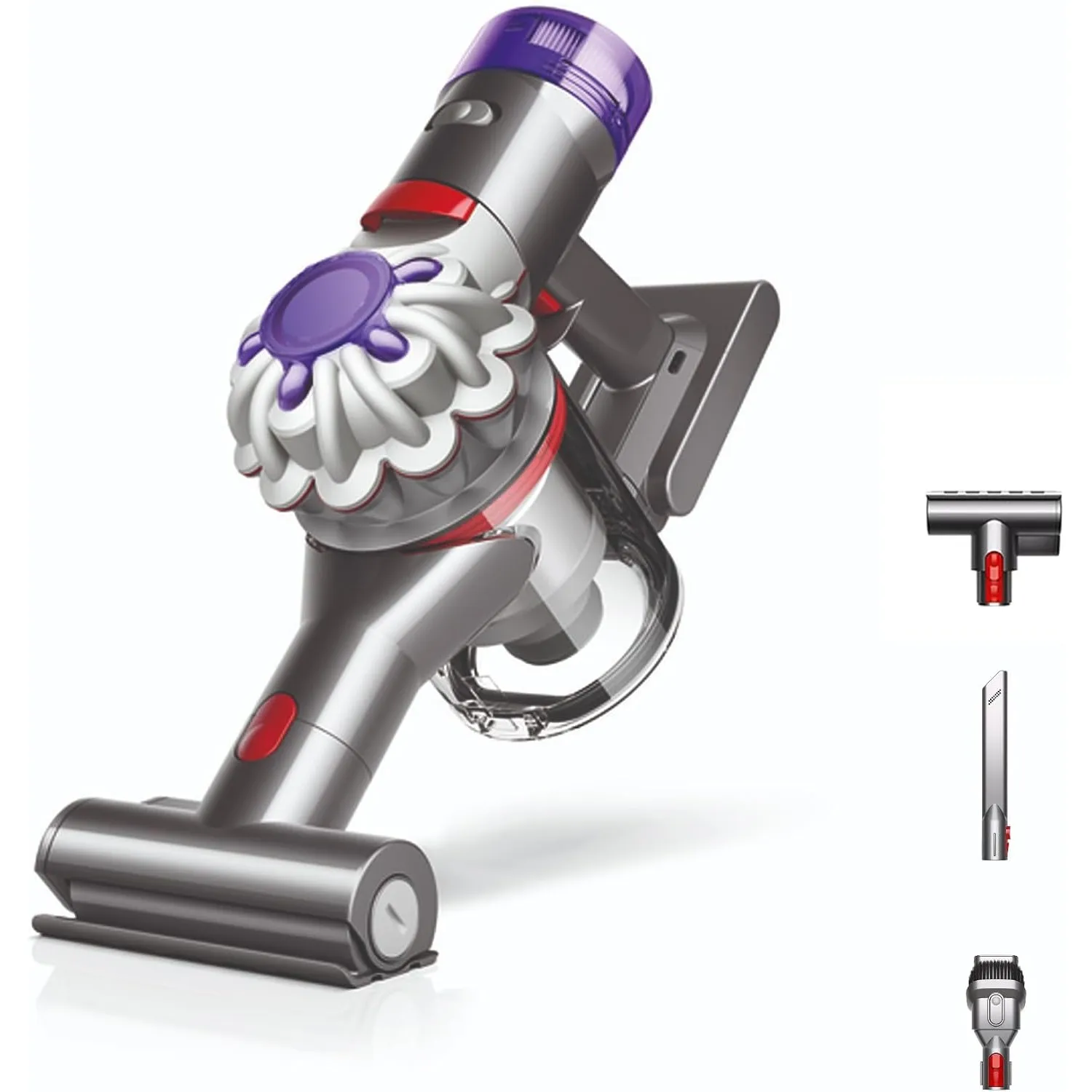 Dyson Car+Boat™ Handstaubsauger – Bis zu 50 Minuten Laufzeit Silber