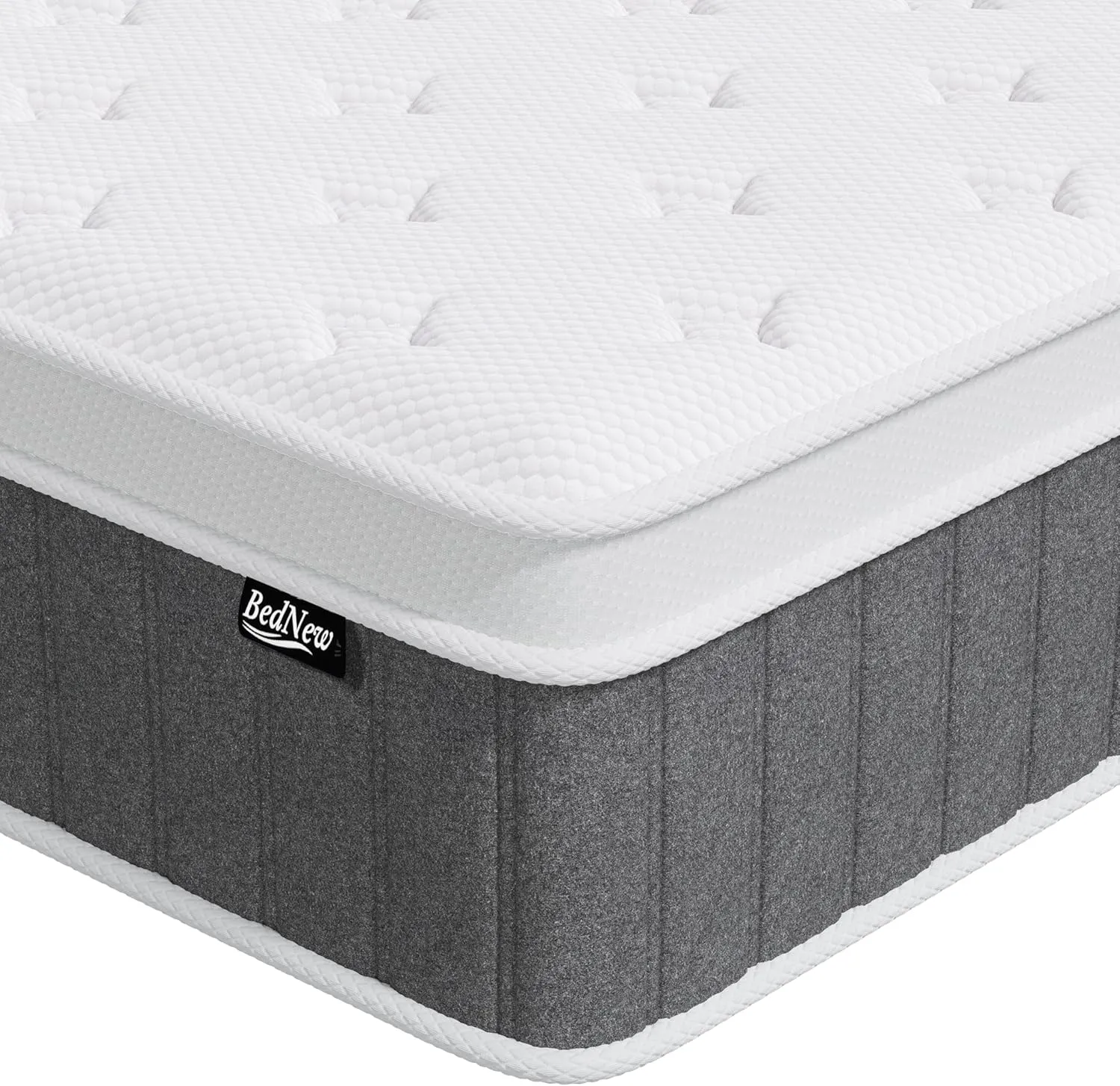 Matratze 180 x 200cm, 26cm Federkernmatratze H3 Höhe 7-Zonen Orthopädische Taschenfederkernmatratze mit Comfort Memory-…